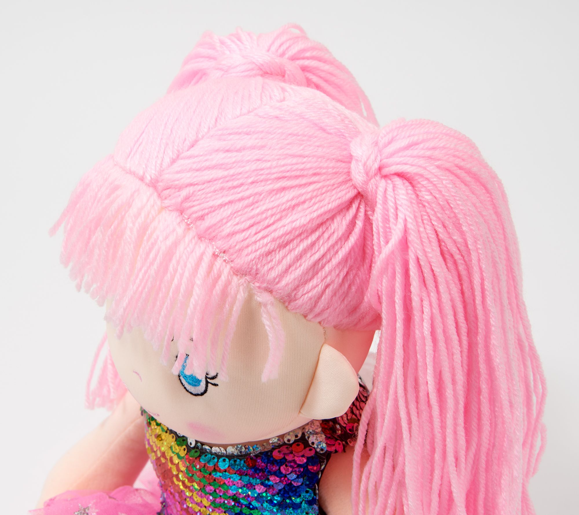 Lollipop Kids Set of 2 20" Soft Bodied Rag Dolls —