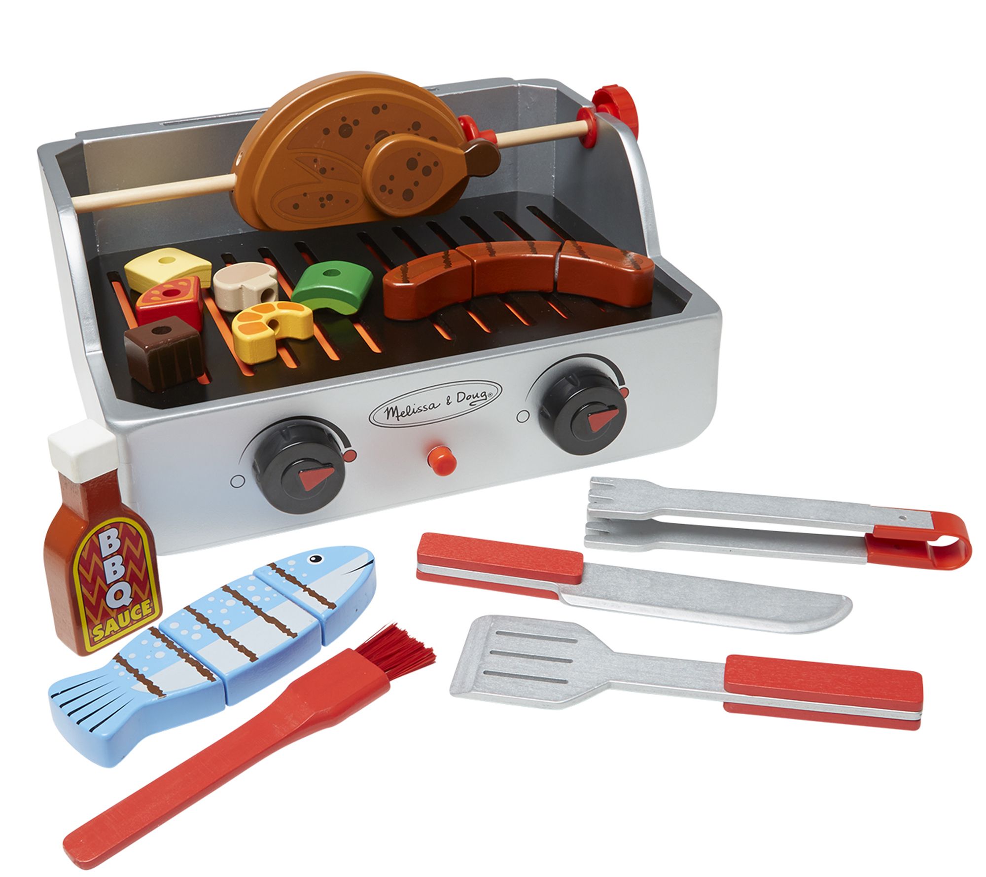 Melissa & Doug Rotisserie & Grill Barbecue Set — QVC.com