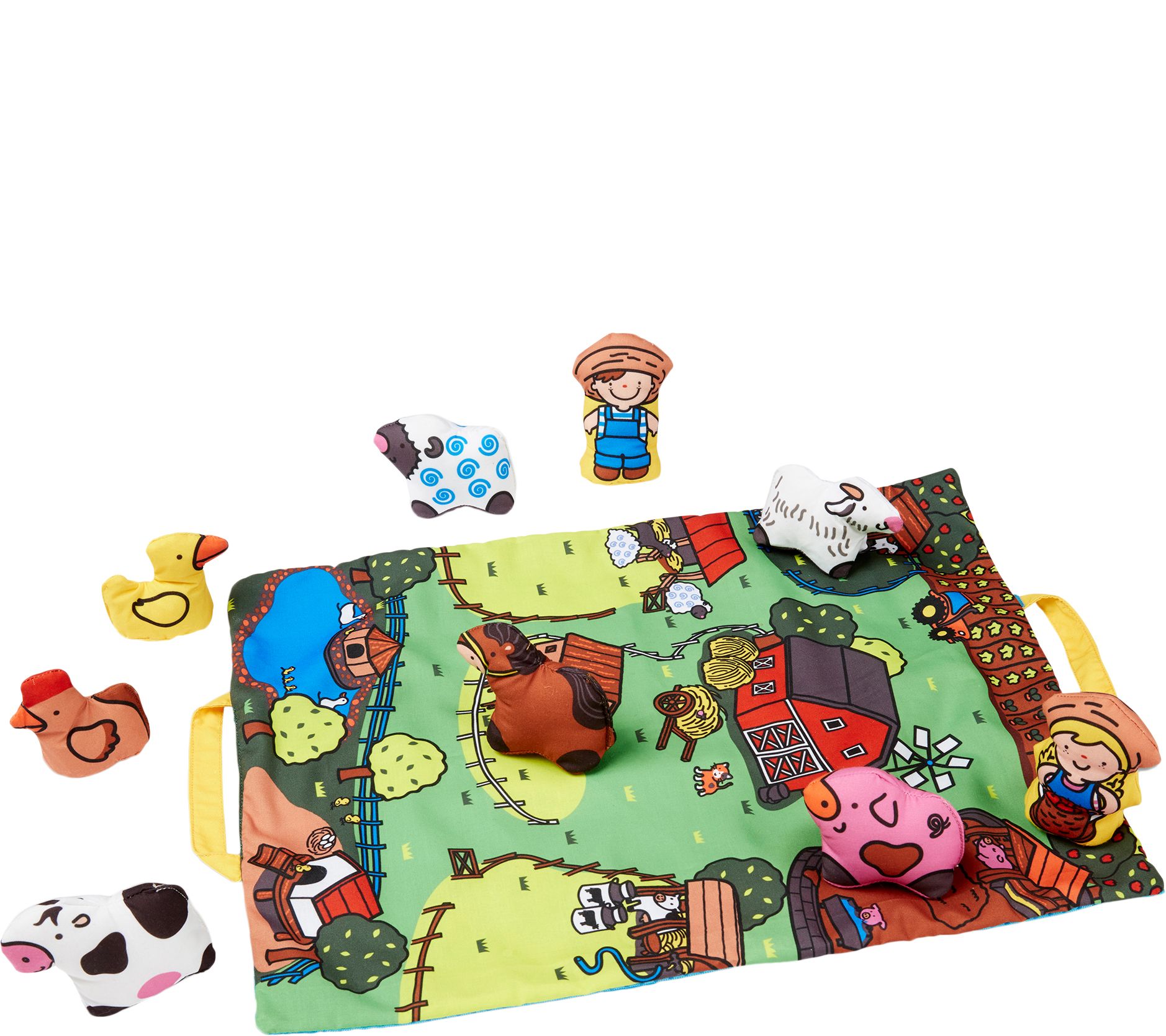 Melissa & Doug TakeAlong Farm Play Mat