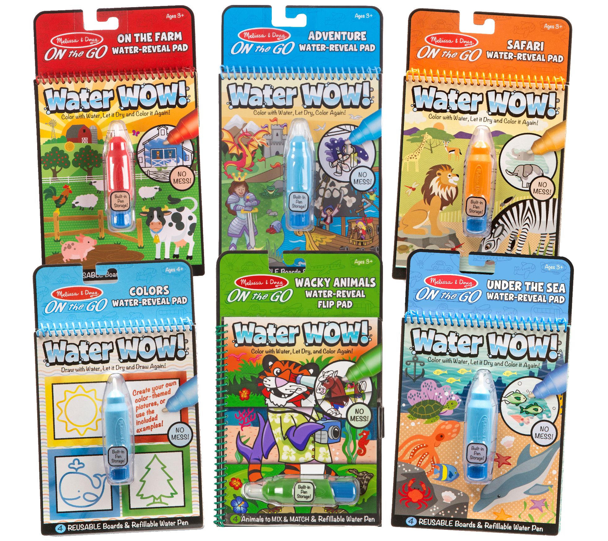 Melissa & Doug Water Wow! Bundle —