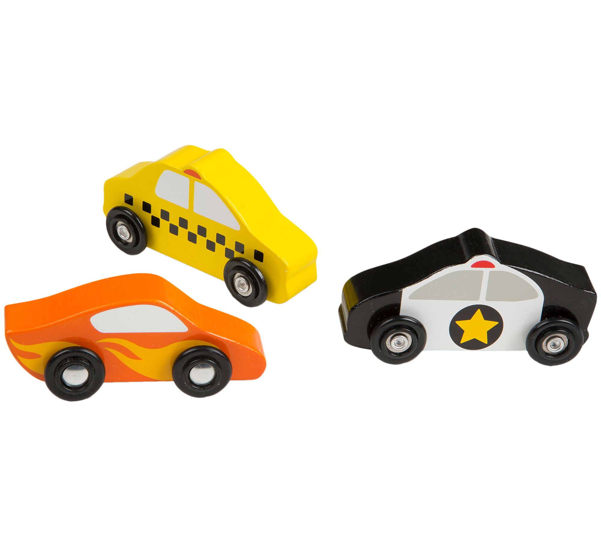 Melissa & Doug Wooden Cars Set