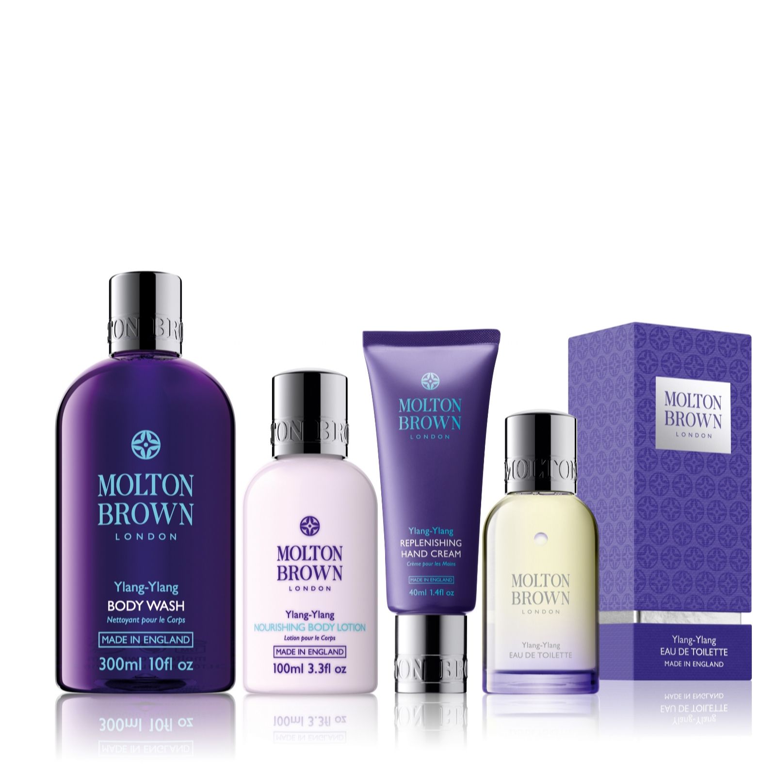 Molton Brown Ylang Ylang 4 Piece Body Collection QVC UK