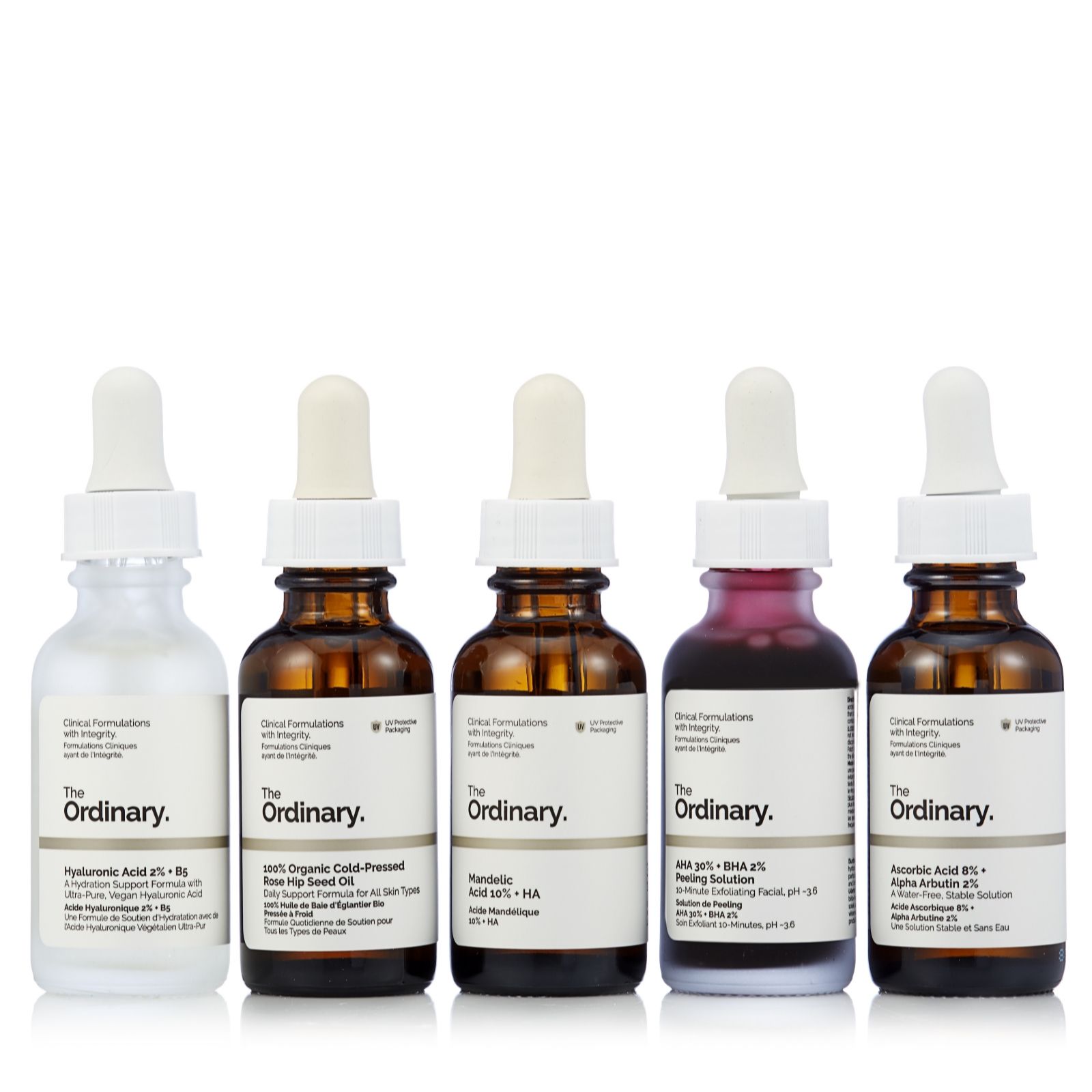 The Ordinary 5 Piece Brightening Skin Collection QVC UK