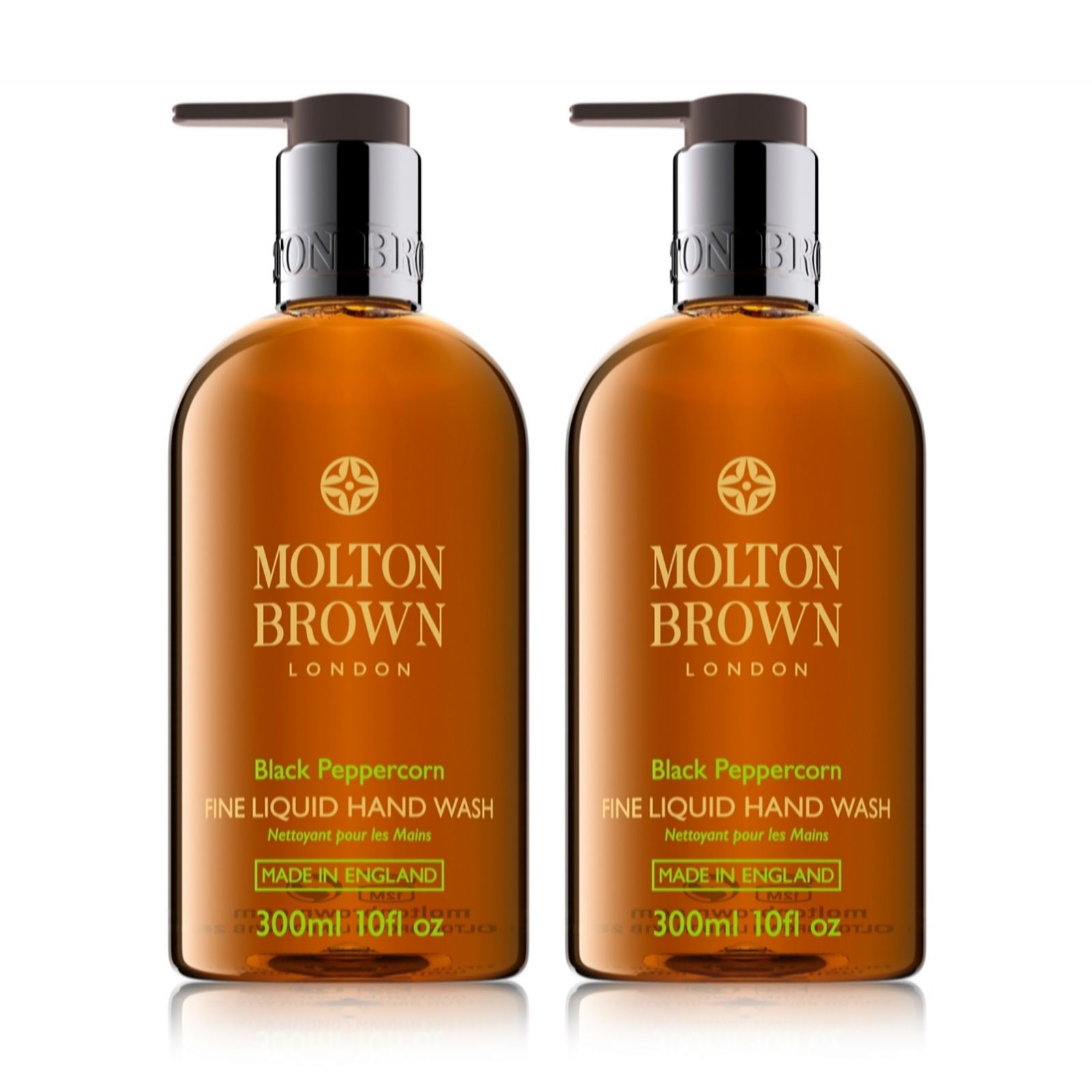 Molton Brown Pepper 300ml Hand Wash Duo QVC UK