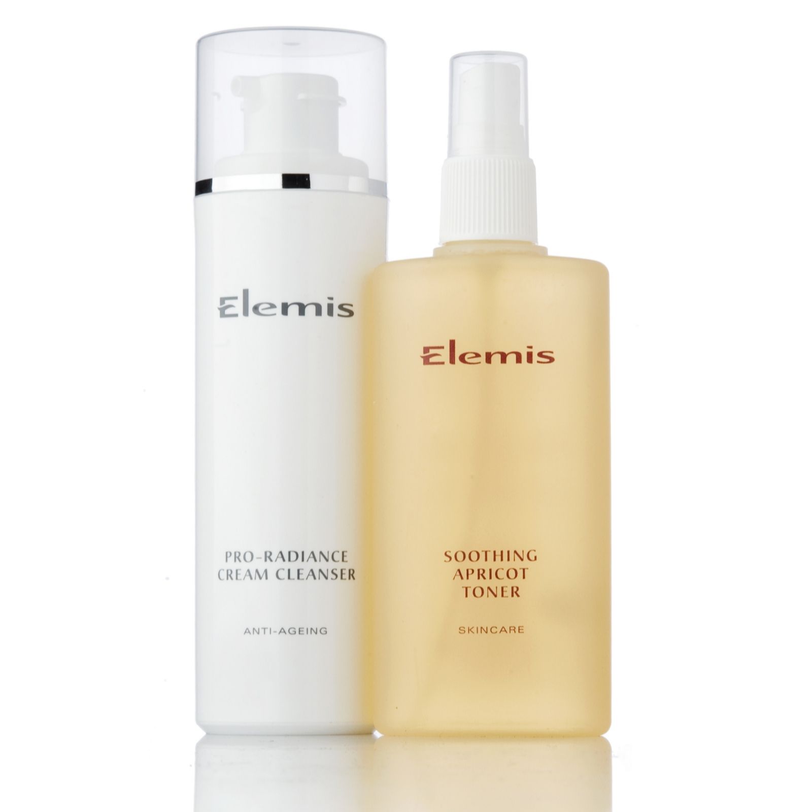 Elemis Pro Radiance Cleanser & Soothing Apricot Toner QVC UK
