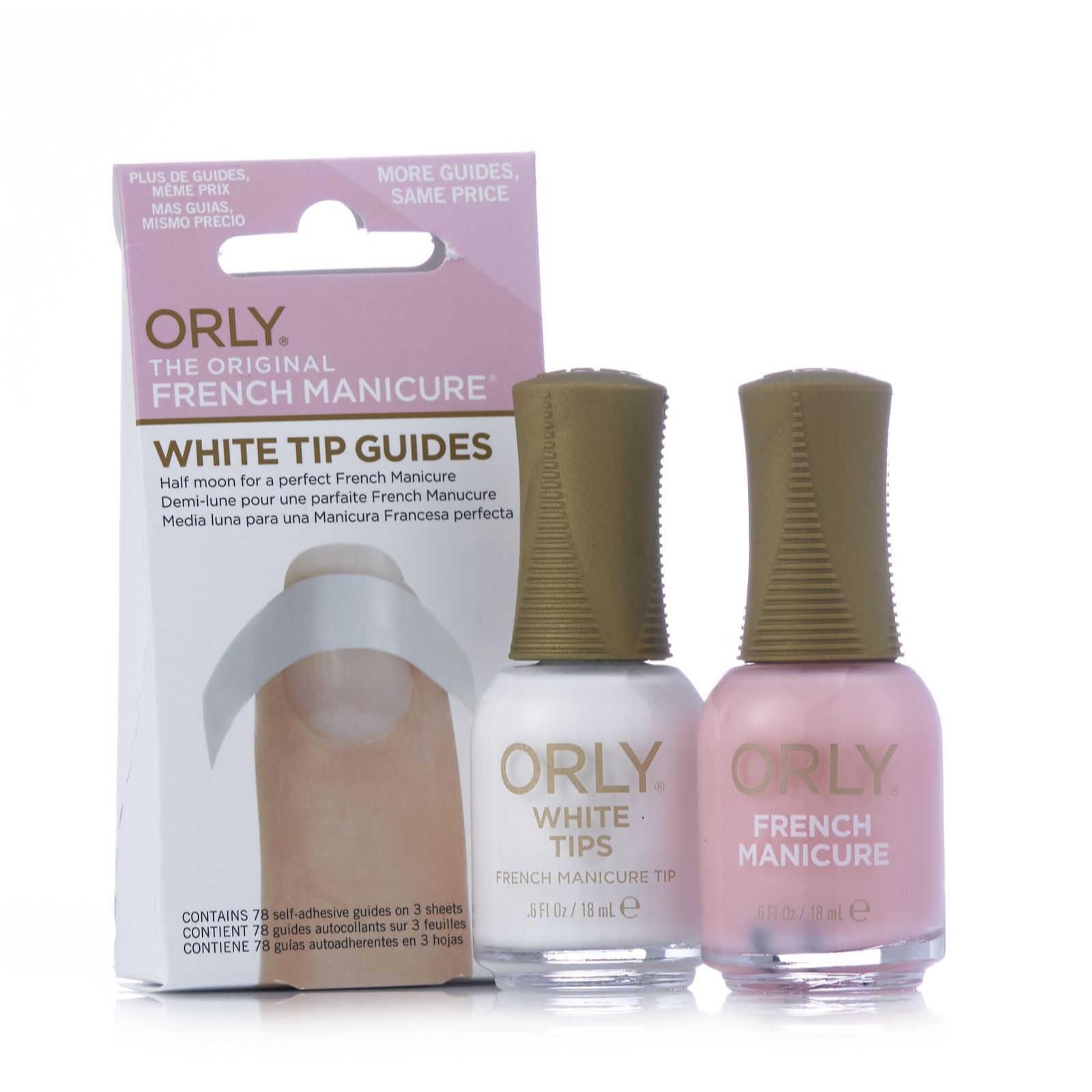 Orly Nails The Original French Manicure Page 1 QVC UK