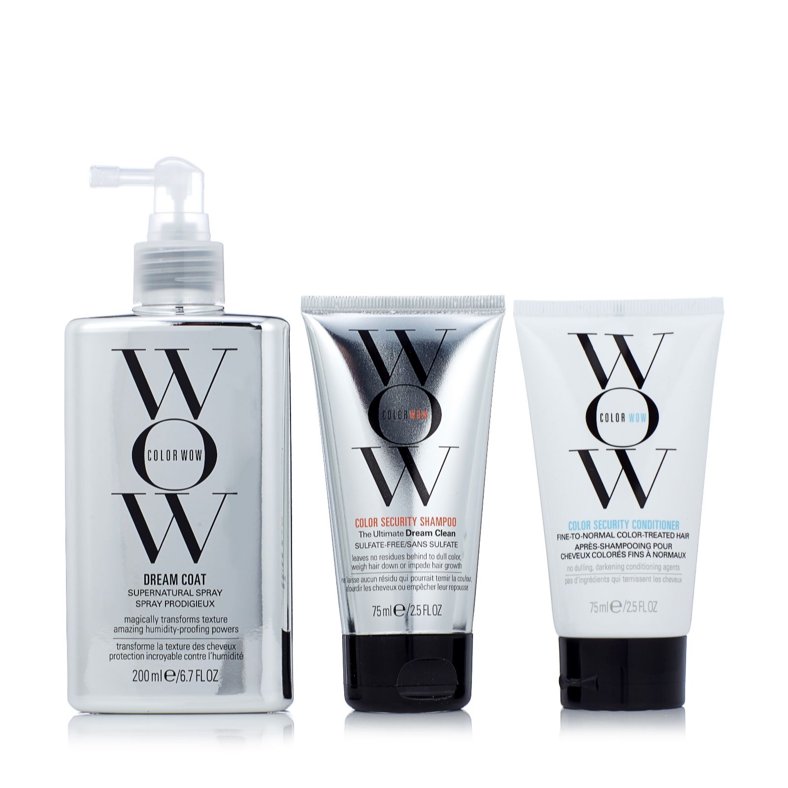 Color Wow 3 Piece Dream Hair Collection QVC UK