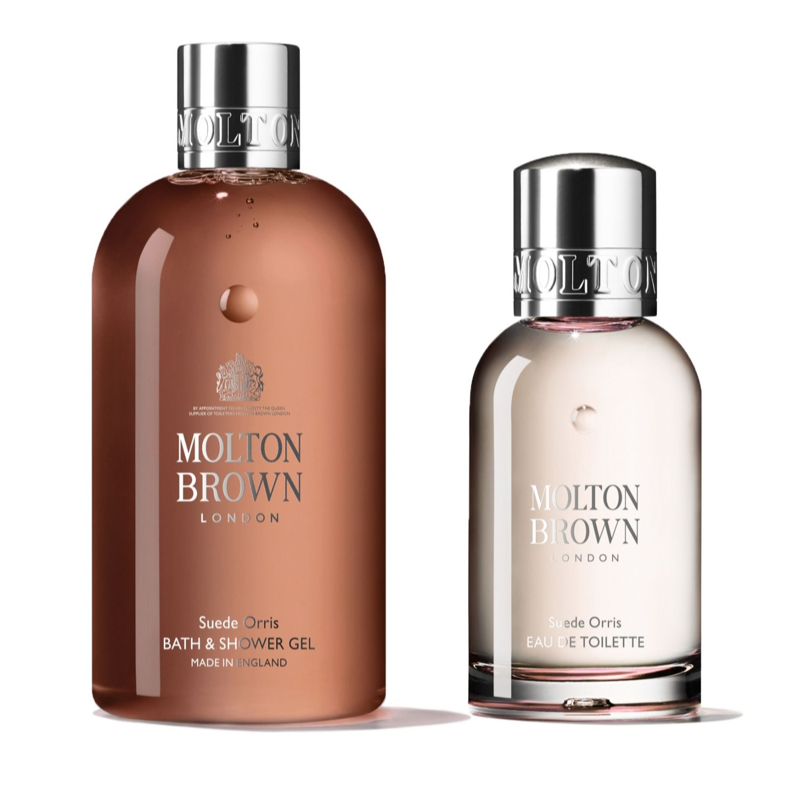 Molton Brown Suede Orris Fragrance Layering Duo QVC UK