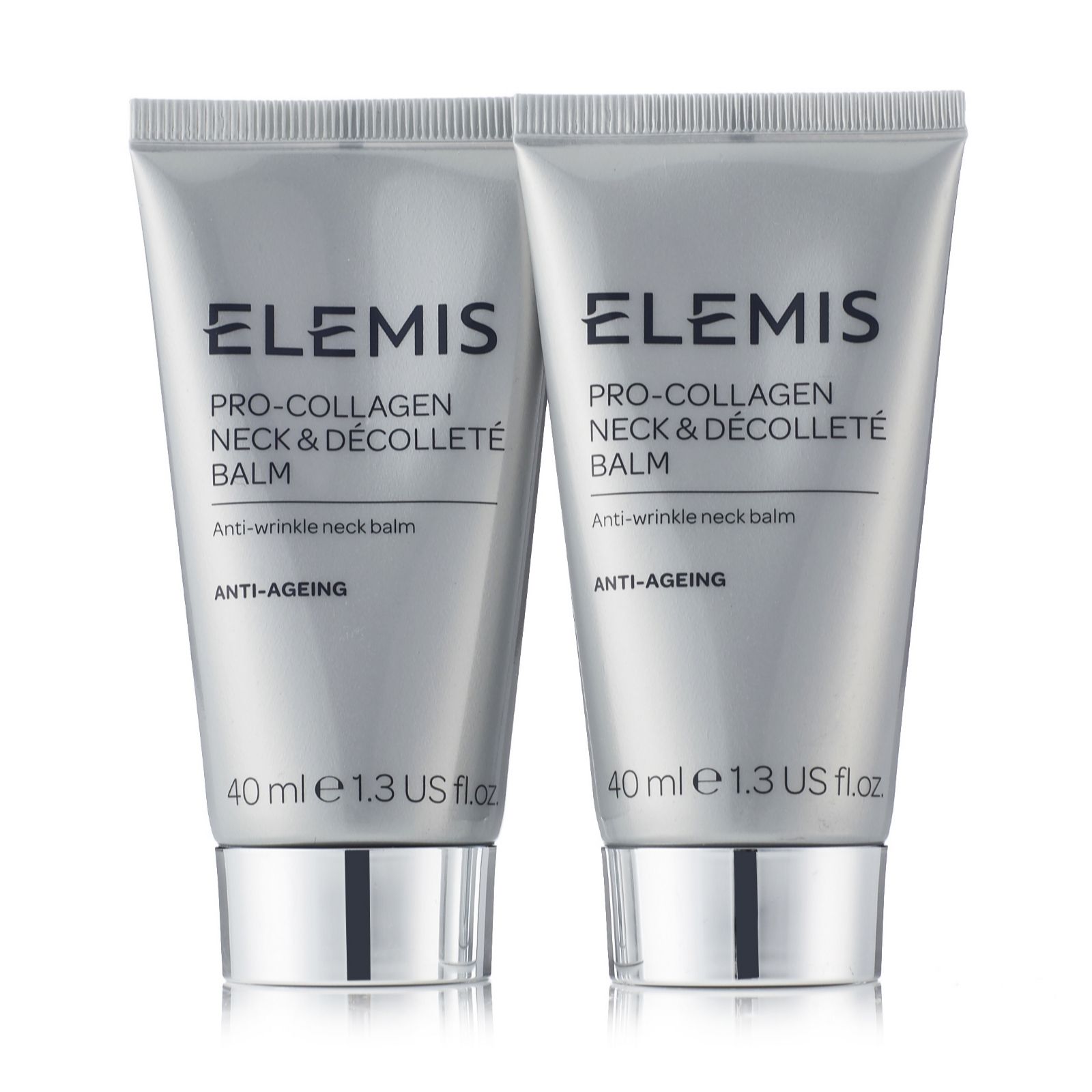 Elemis ProCollagen Neck & Decollete Balm Duo Page 1 QVC UK
