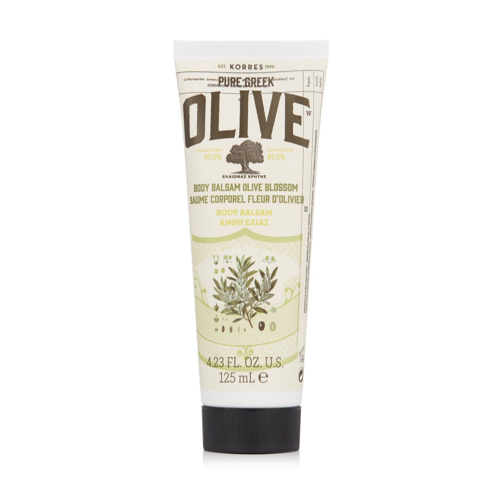 Korres Pure Greek Olive Oil Body Balsam QVC UK