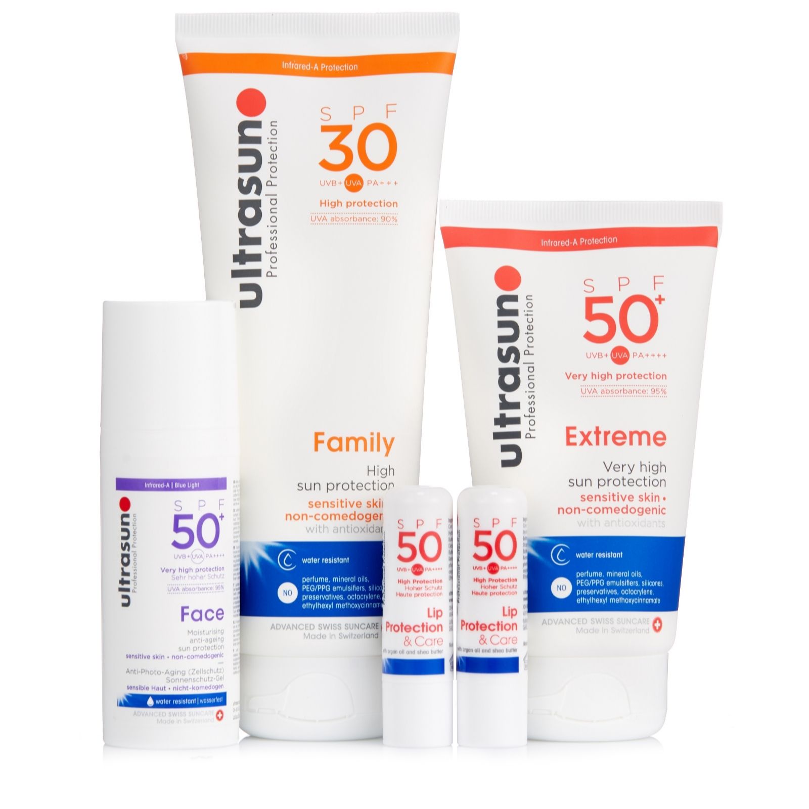 Ultrasun 5 Piece Complete Sun Protection Collection QVC UK