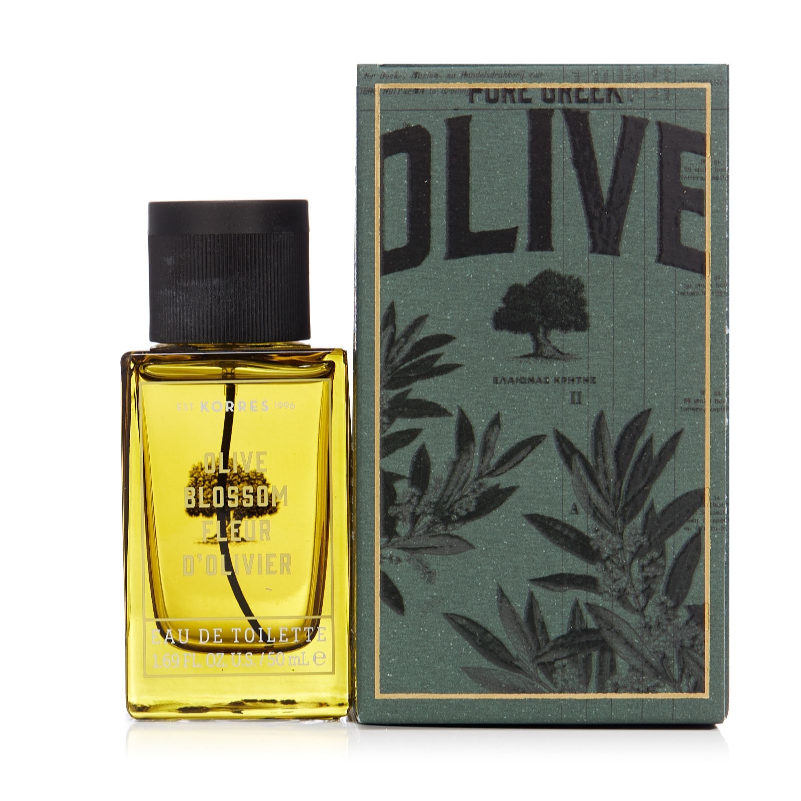 Korres Pure Greek Olive Oil Blossom Eau de Toilette QVC UK