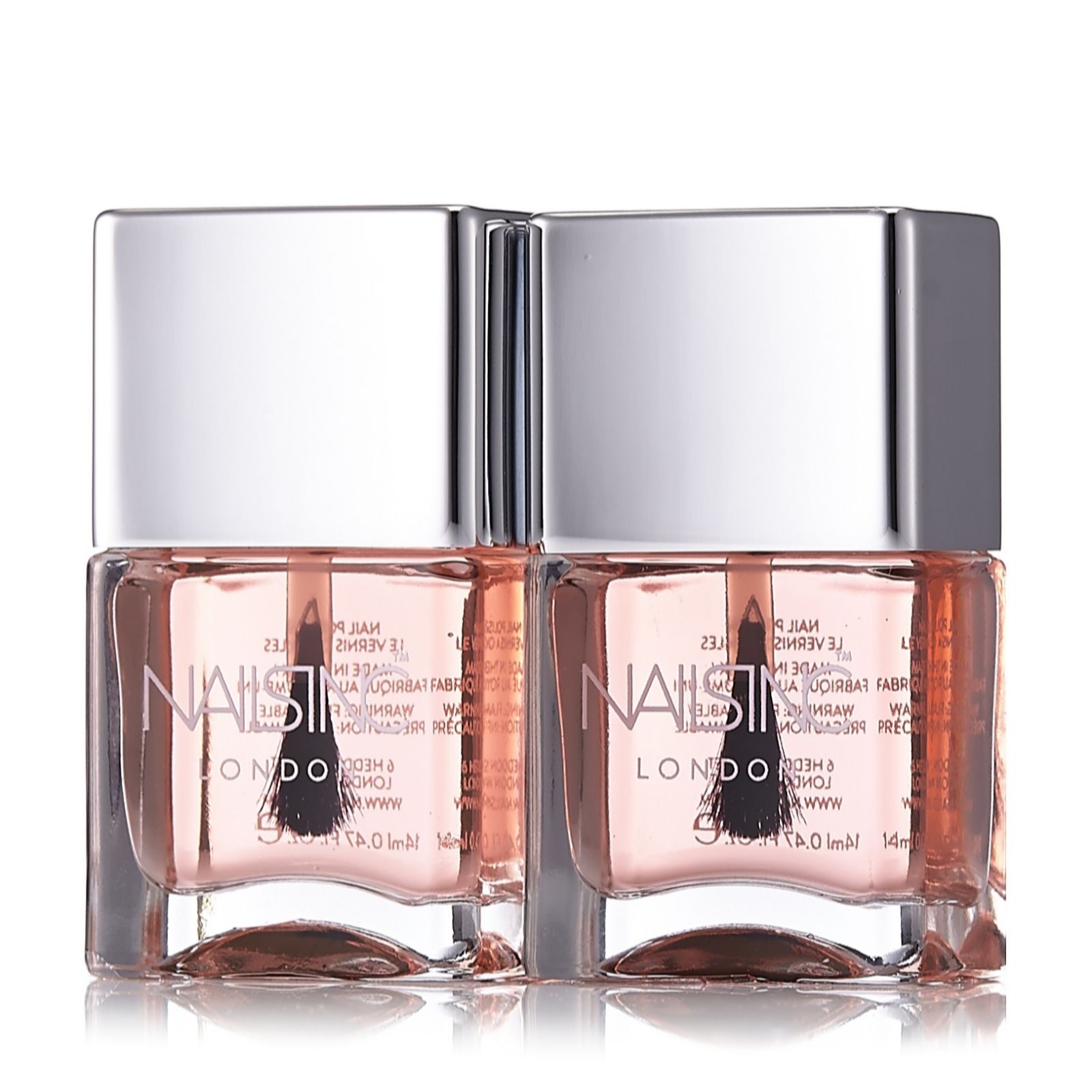 Nails Inc Kensington Caviar Top Coat Duo Page 1 QVC UK