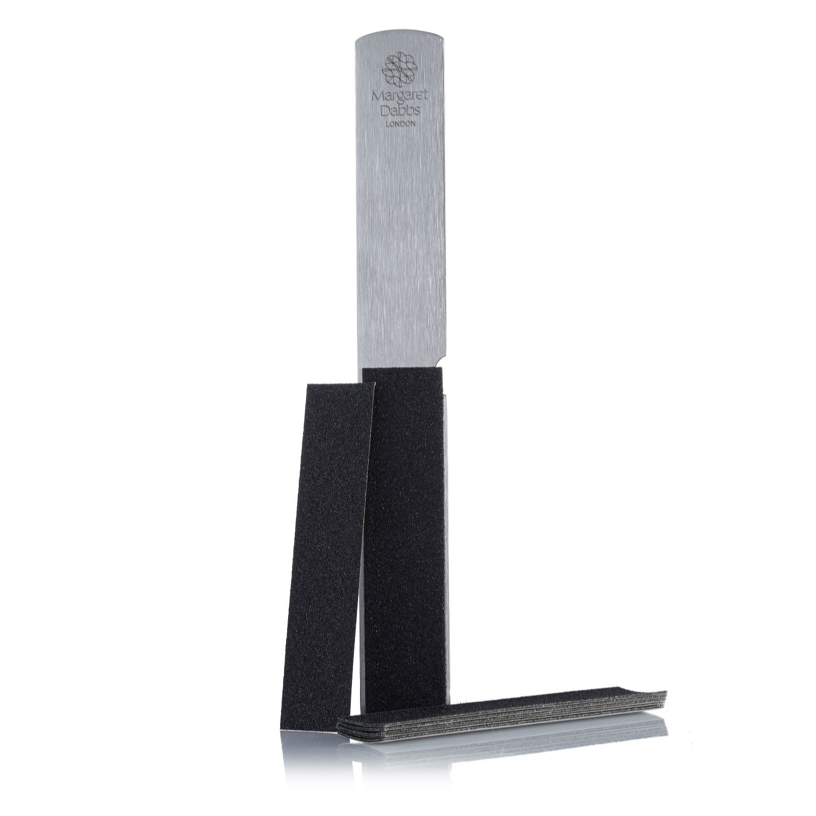 Margaret Dabbs London Professional Foot File & Replacement Pads QVC UK