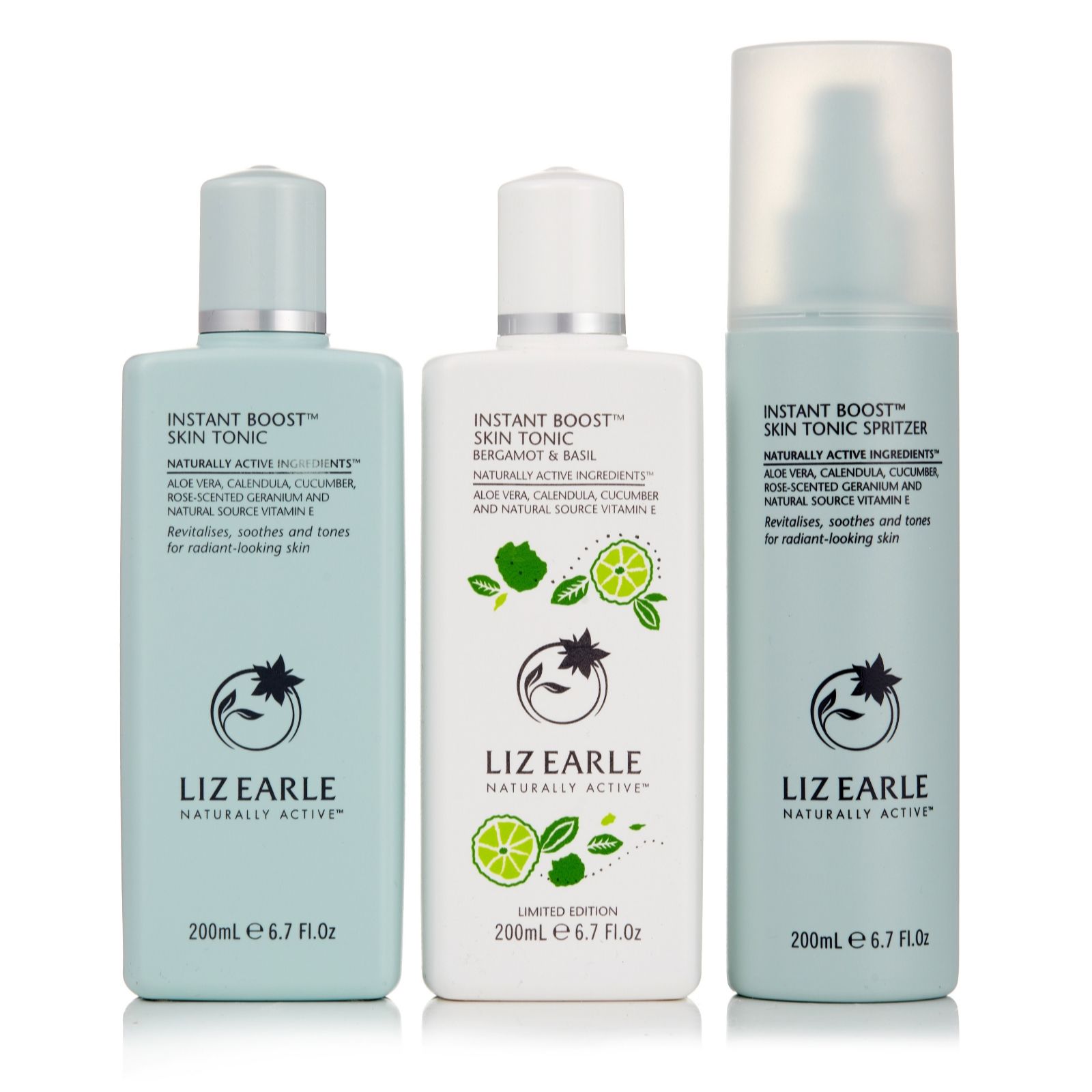 Liz Earle Refreshing Skin Tonic Trio QVC UK