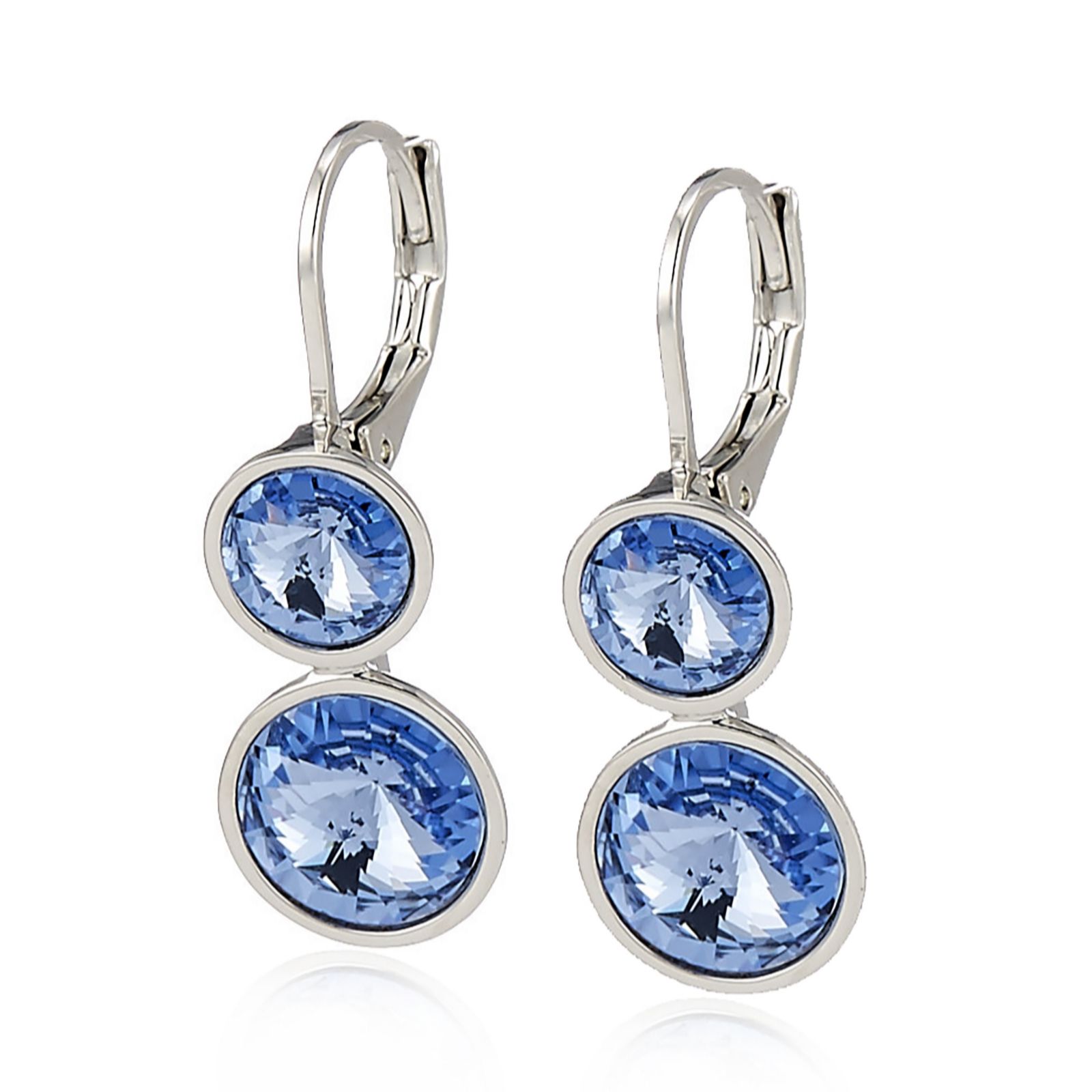 Outlet Aurora Swarovski Crystal Lever Back Earrings QVC UK