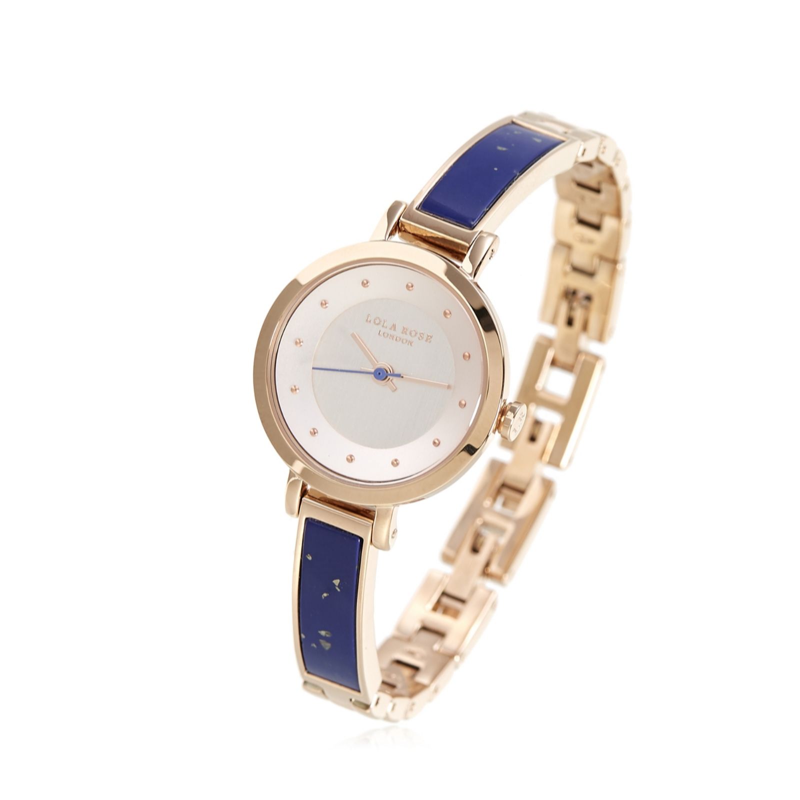 Lola Rose Semi Precious Bangle Watch QVC UK