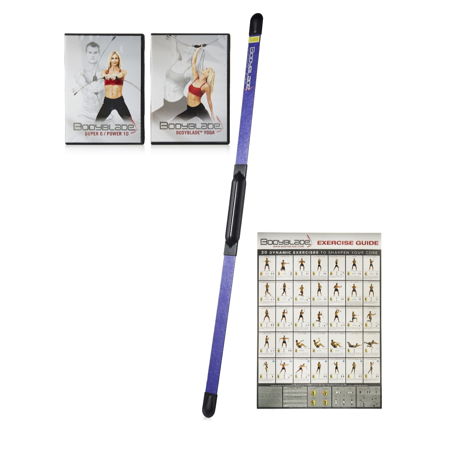 Bodyblade With 2 DVD & Wallchart Page 1 QVC UK
