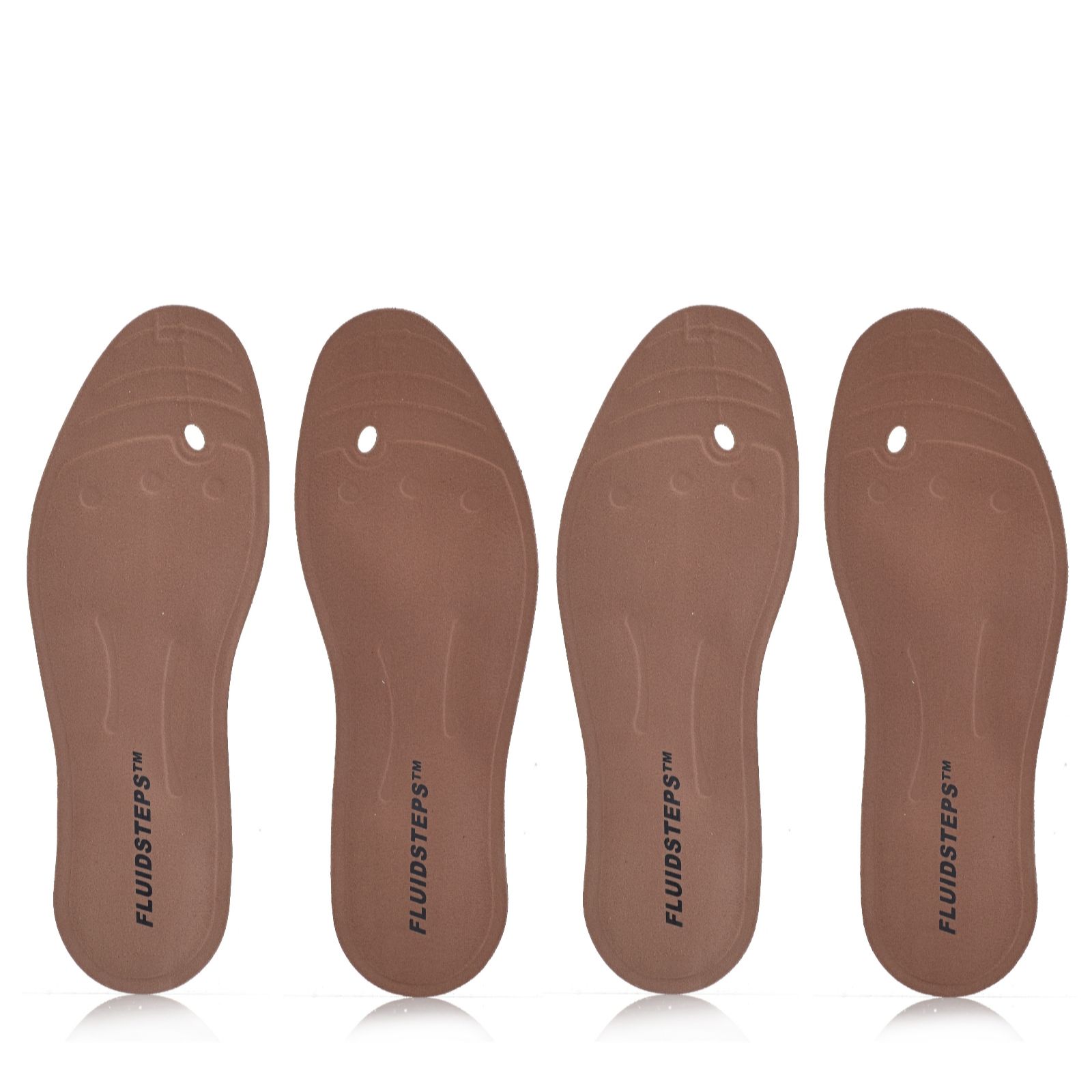 Fluidsteps Massaging Fluid Filled Insoles 2 Pairs Page 1 QVC UK