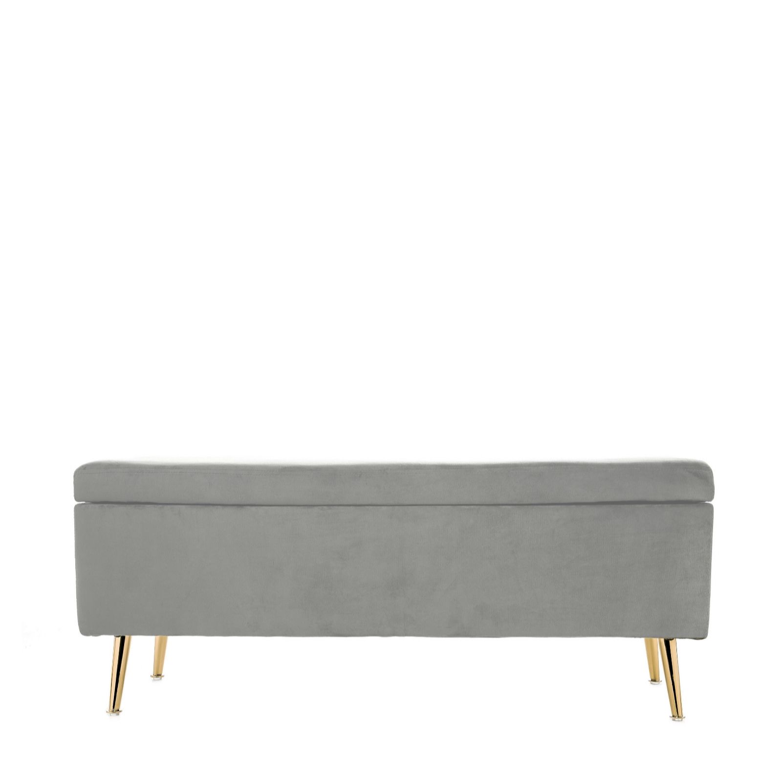 Alison Cork Velvet Storage Ottoman QVC UK