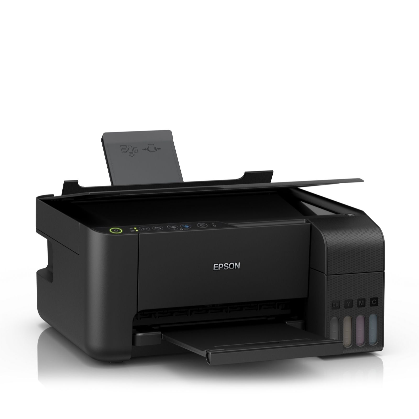 Epson EcoTank 3in1 Inkjet L3150 Printer with Paper Bundle QVC UK