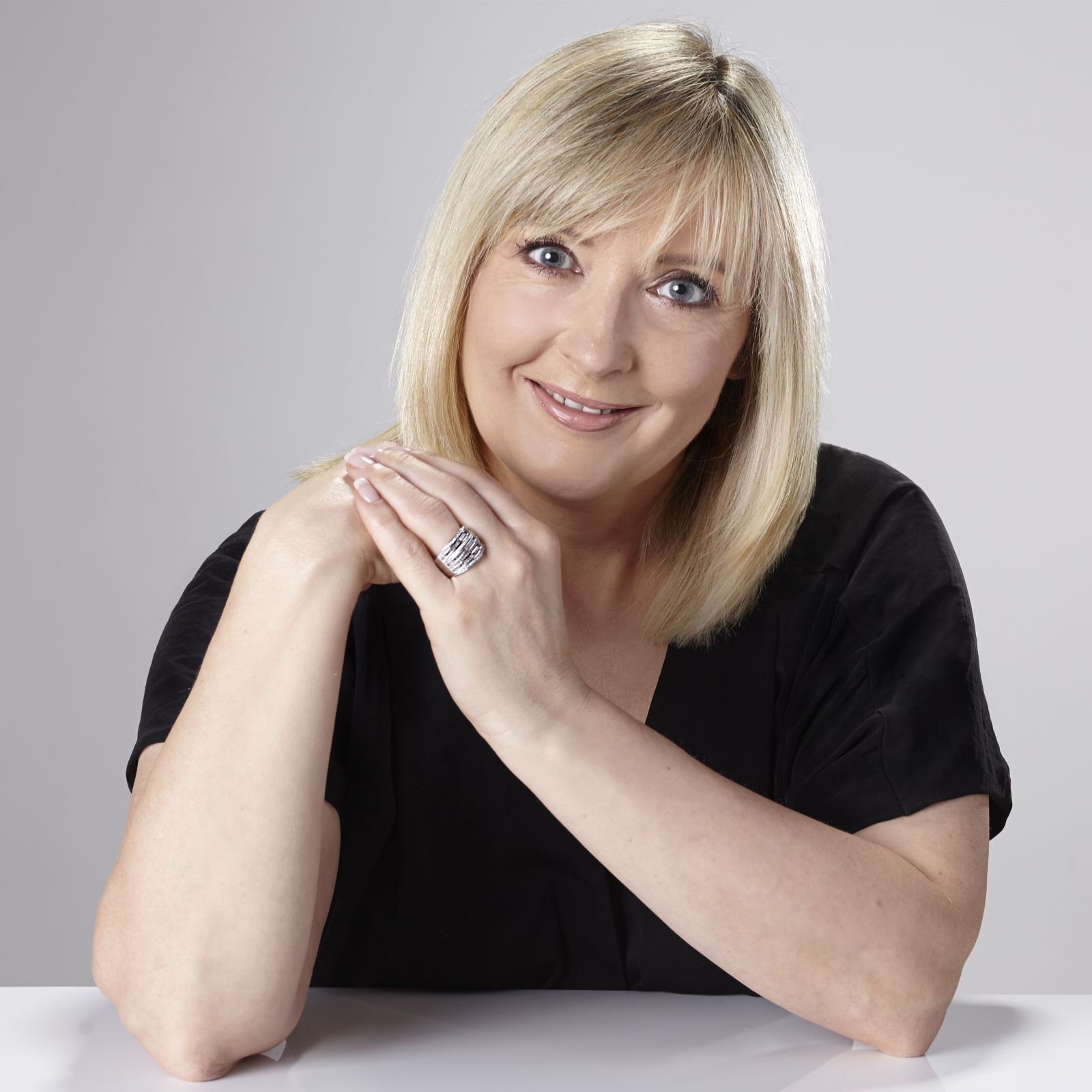 Outlet Alison Young 1ct Diamond Anniversary Ring 9ct Gold QVC UK