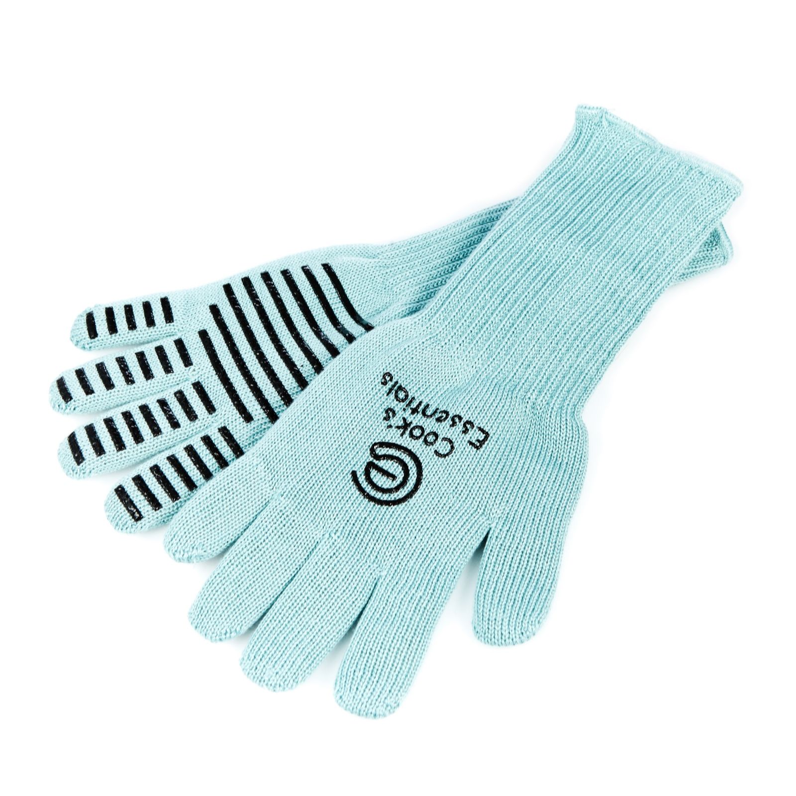 Cook's Essentials Pair of Flexible Oven Gloves with Longer Cuff Page
