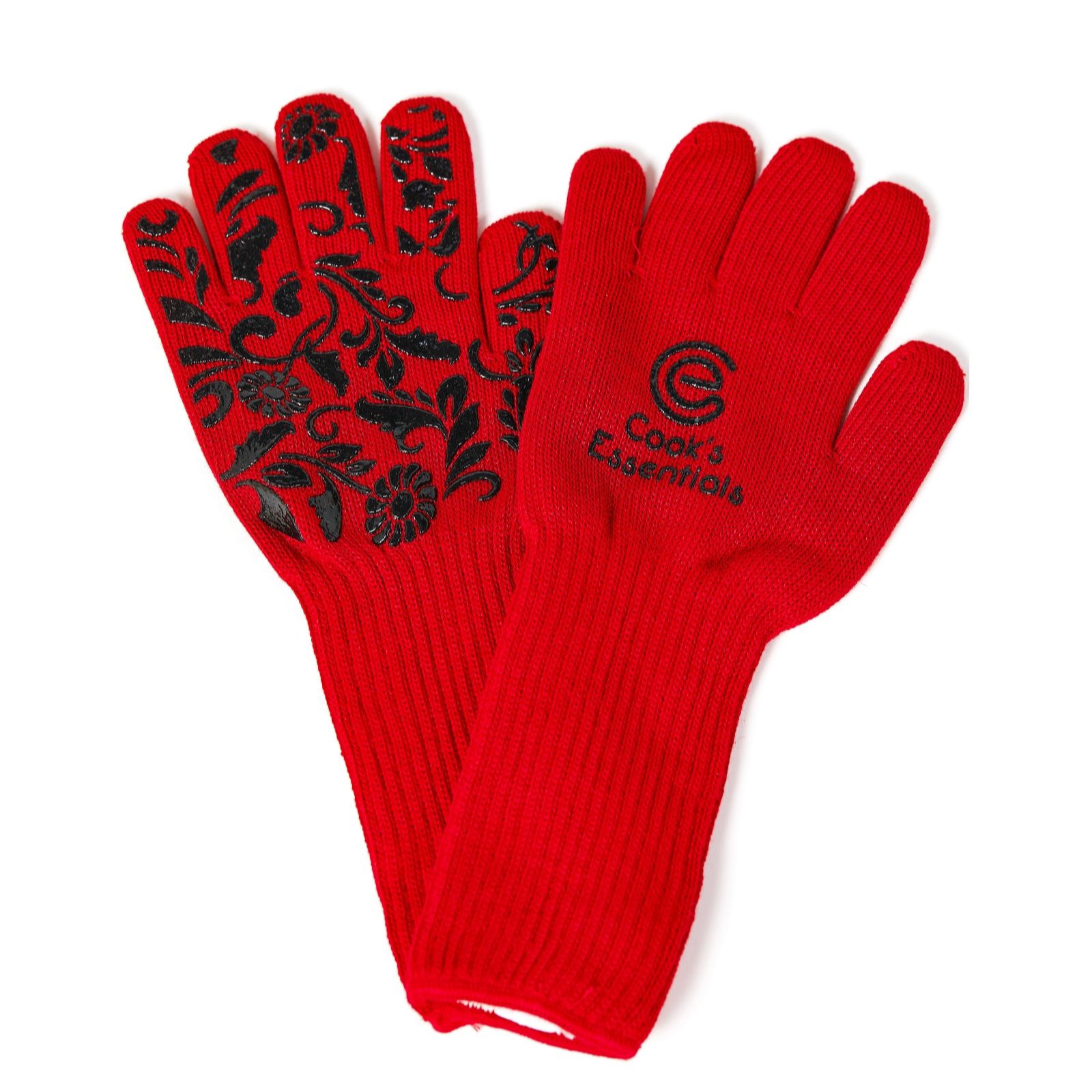 Cook's Essentials Pair of Flexible Oven Gloves with