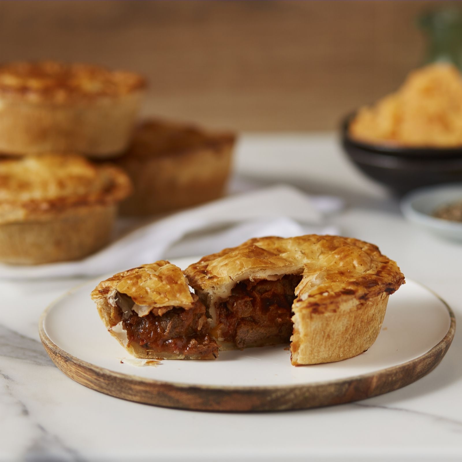 The Real Pie Company 10 Assorted Steak Pies QVC UK