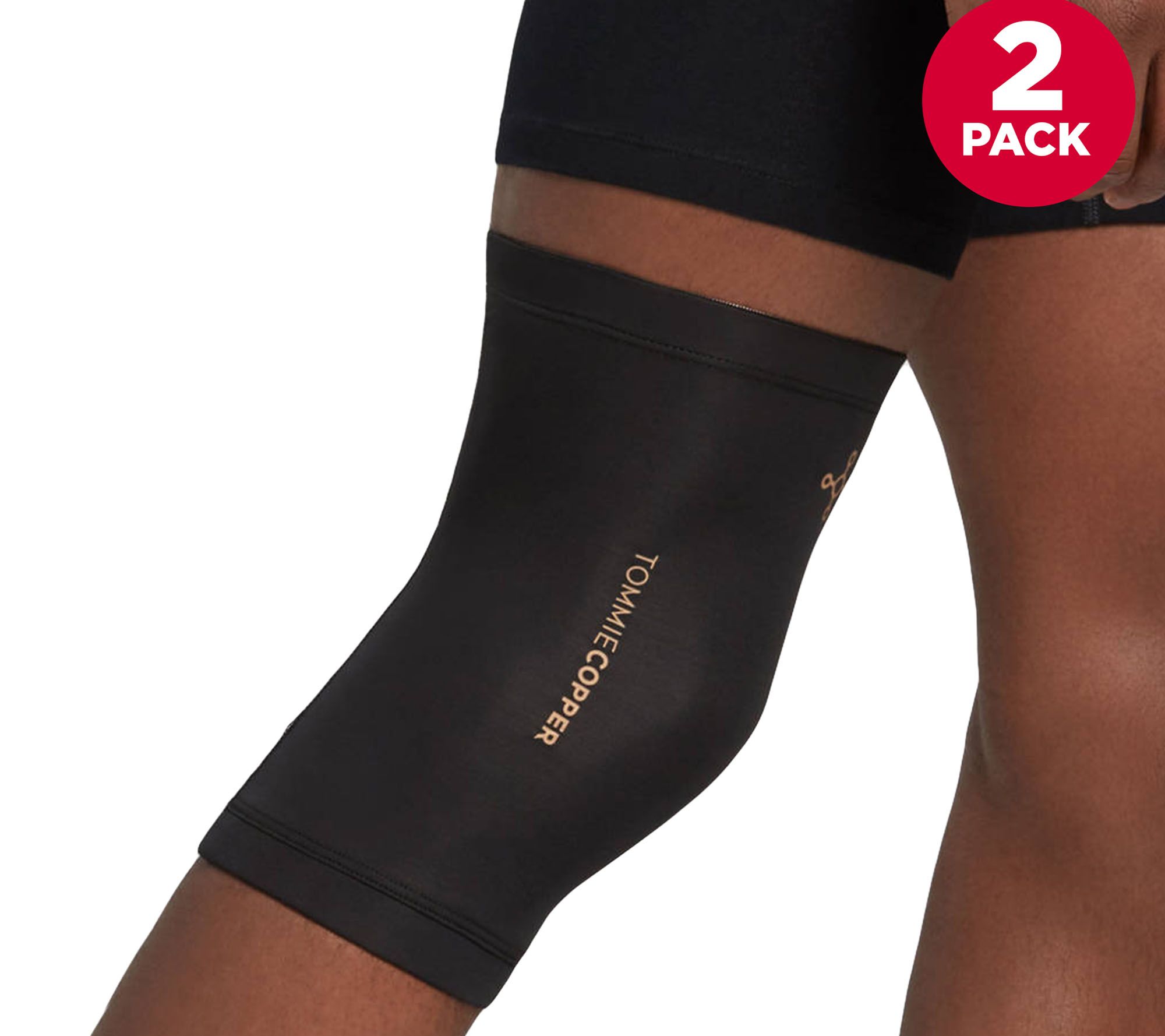 Tommie Copper Core Compression Set of 2 Knee Sleeves