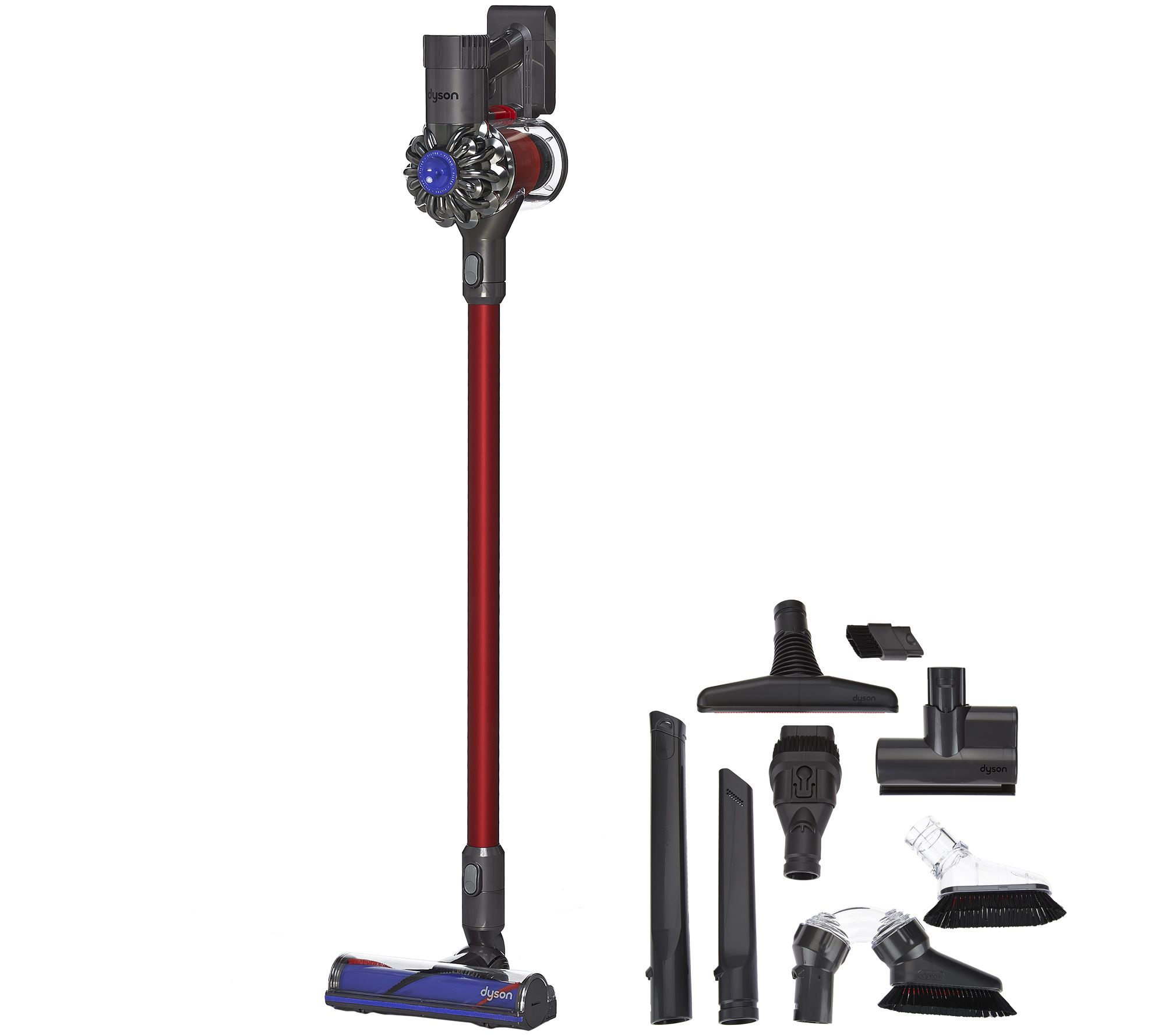 Dyson V6 Animal Cordfree Vacuum with 7 Cleaning Tools Page 1 —