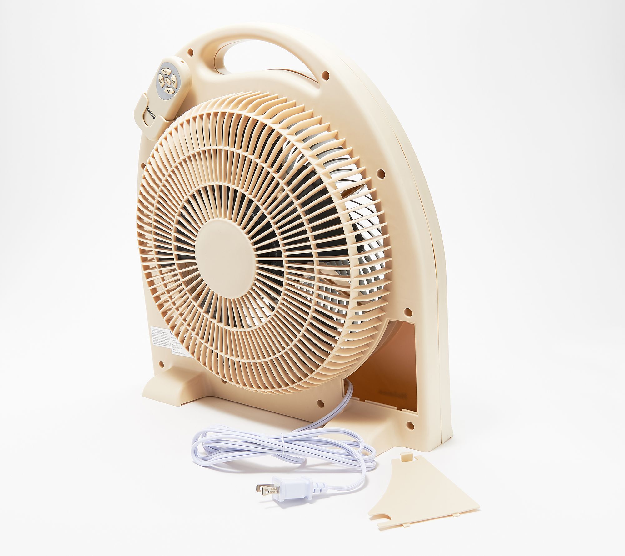 Holmes Blizzard 12" 4Speed Fan w/ Rotating Grill & Remote