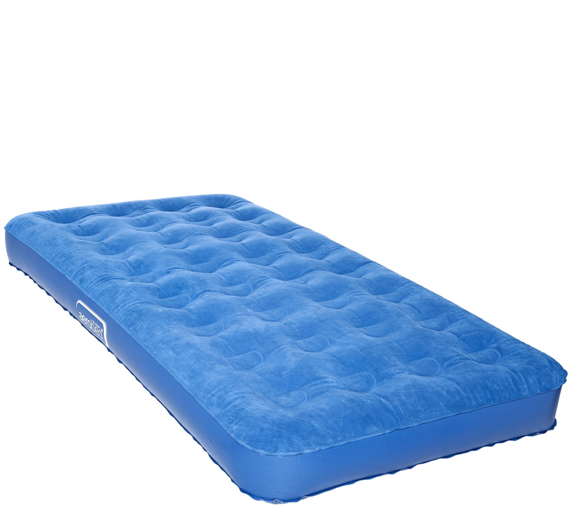 Aerobed Overnighter 8" Twin Size Airbed with Pump — QVC.com