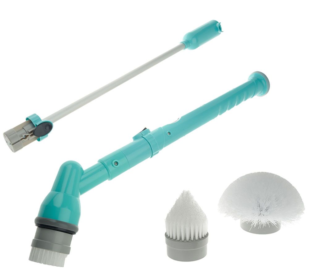 Tub & Tile MultiPurpose Cordless Power Scrubber w/3 Attachments Page