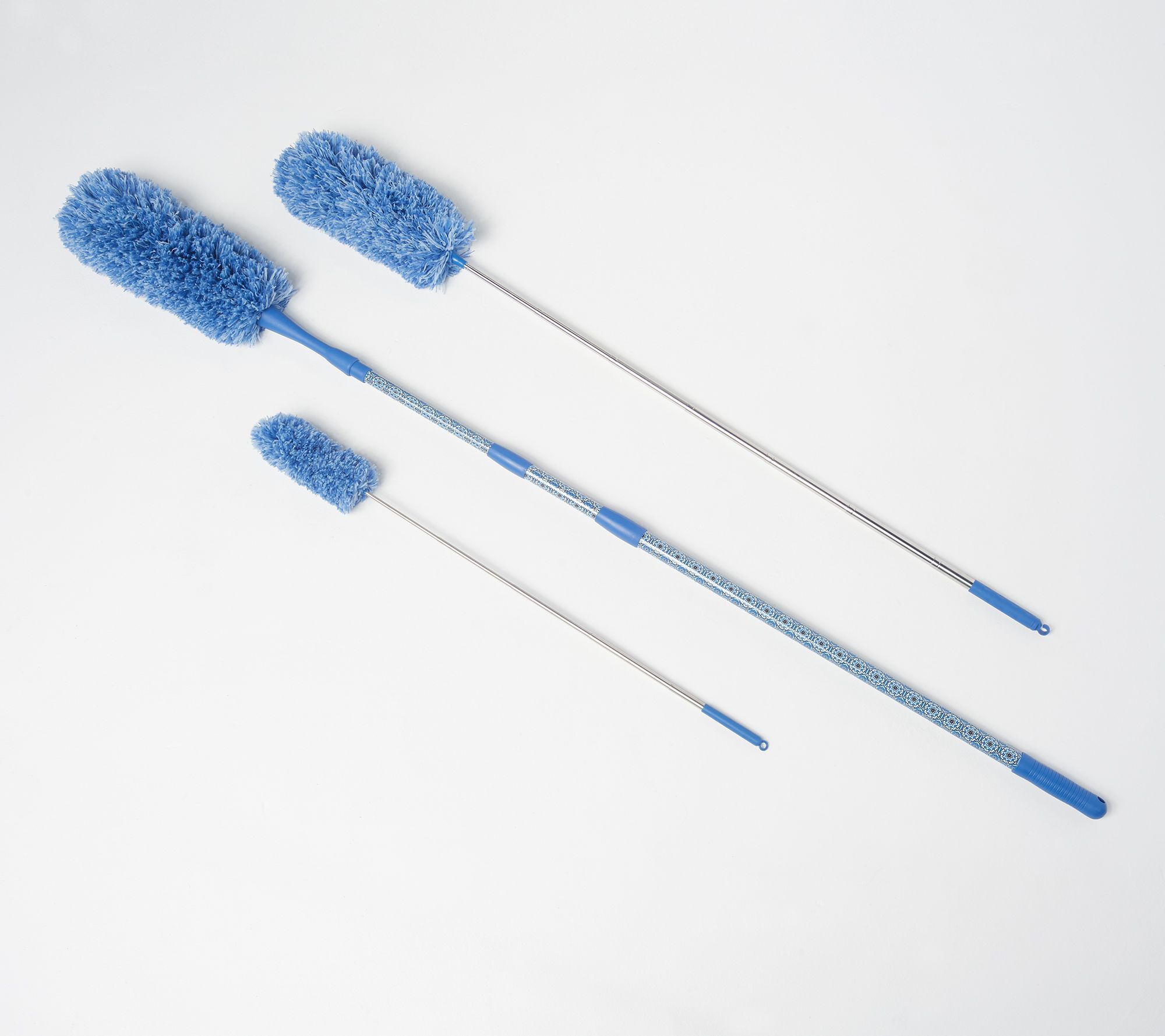 6Piece Easy Reach Microfiber Duster Set by Campanelli