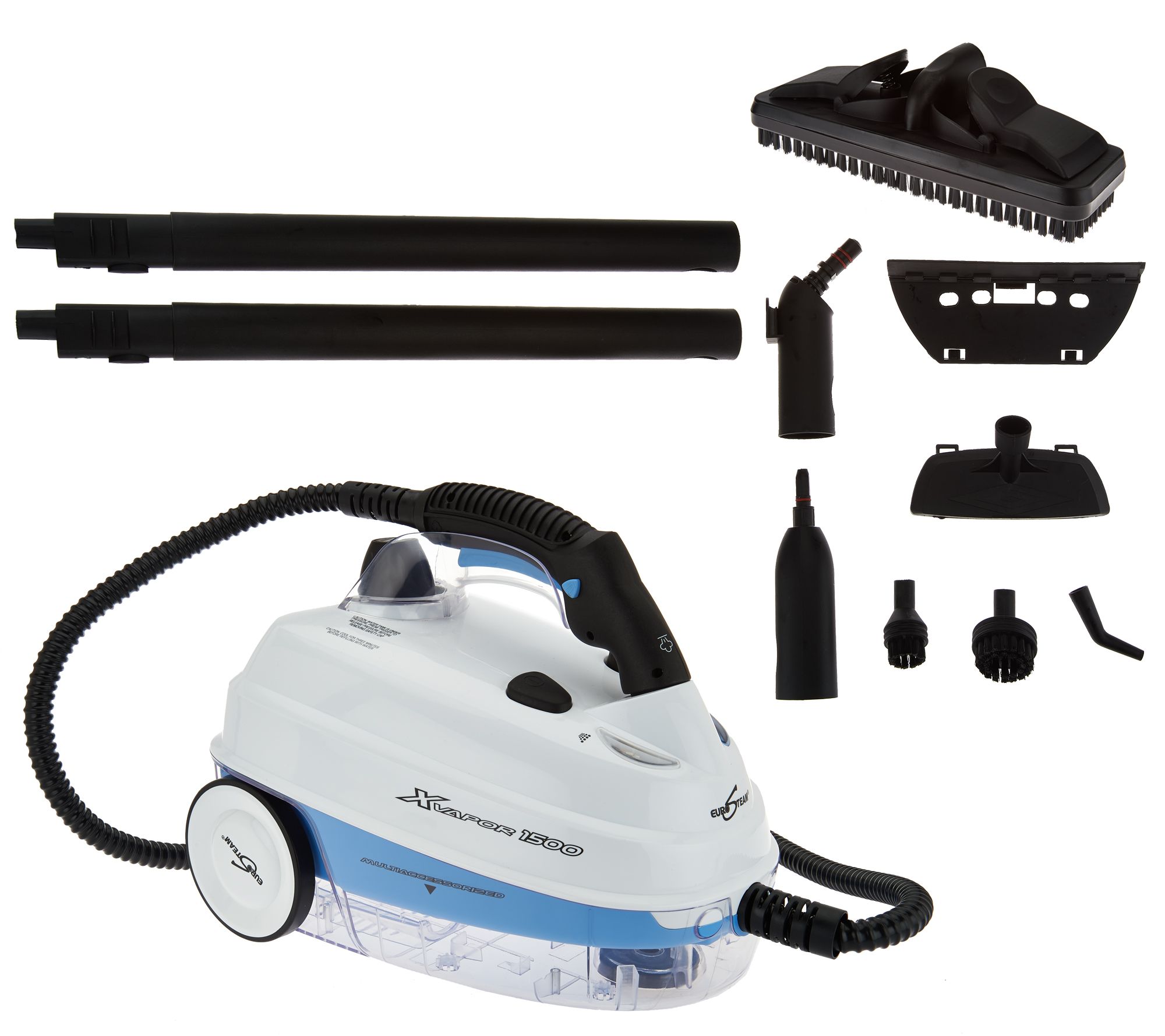 Eurosteam 1500 Watt Maximum Multi Steam Cleaner & Tools Page 1 —