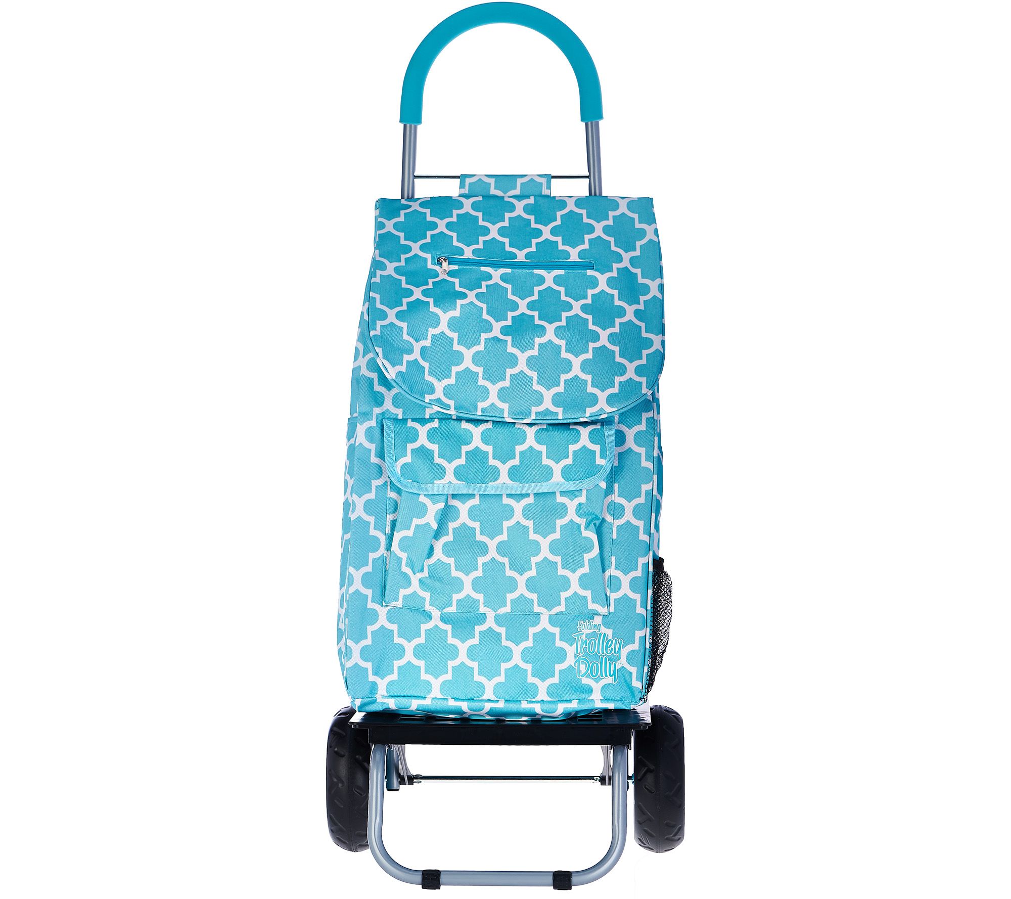 Trolley Dolly 2in1 Folding Cart w/Carry Strap & Dolly Page 1 —