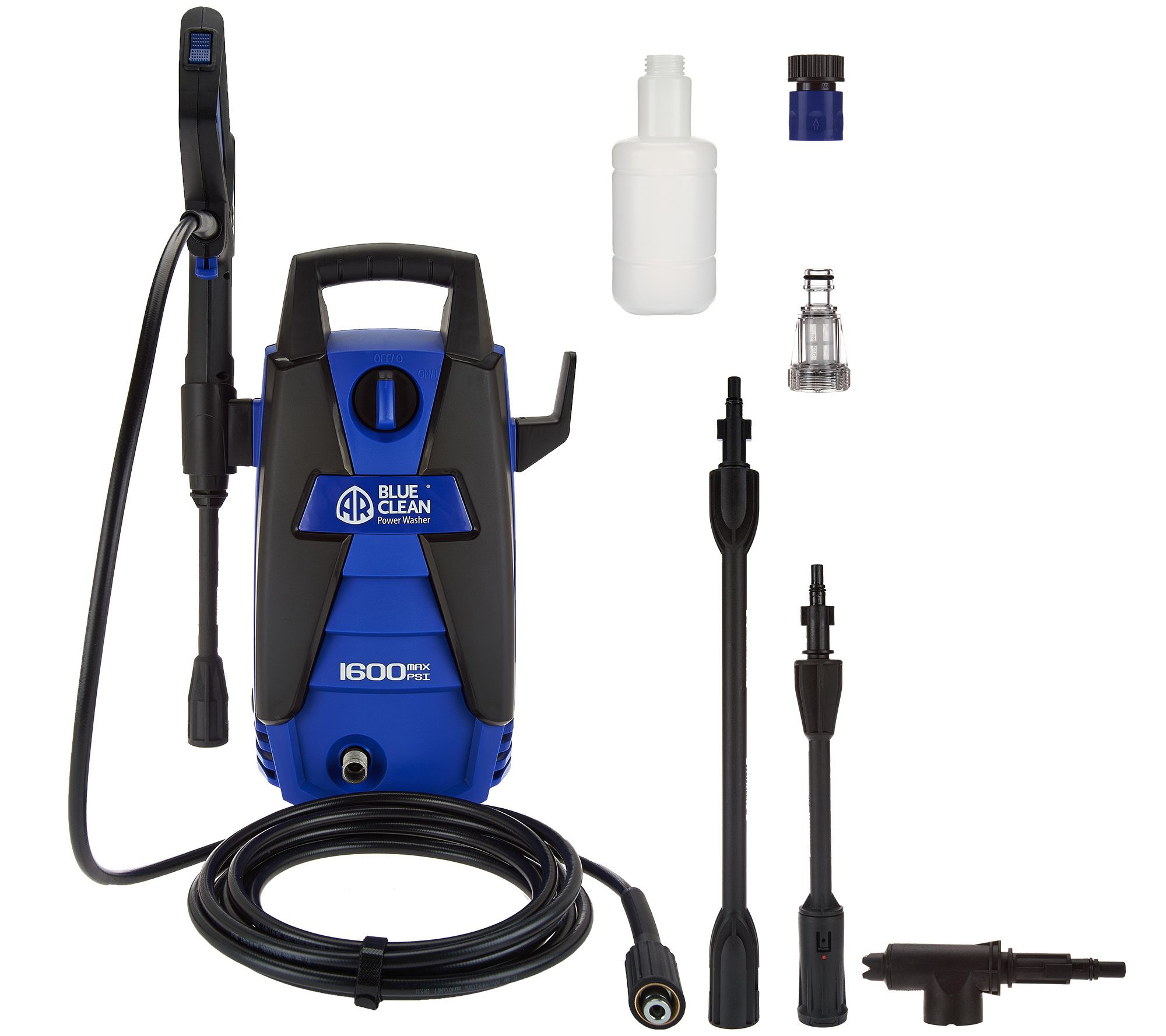 "As Is" Blue Clean AR111S 1600 PSI Pressure Washer w/Ext. Wand —