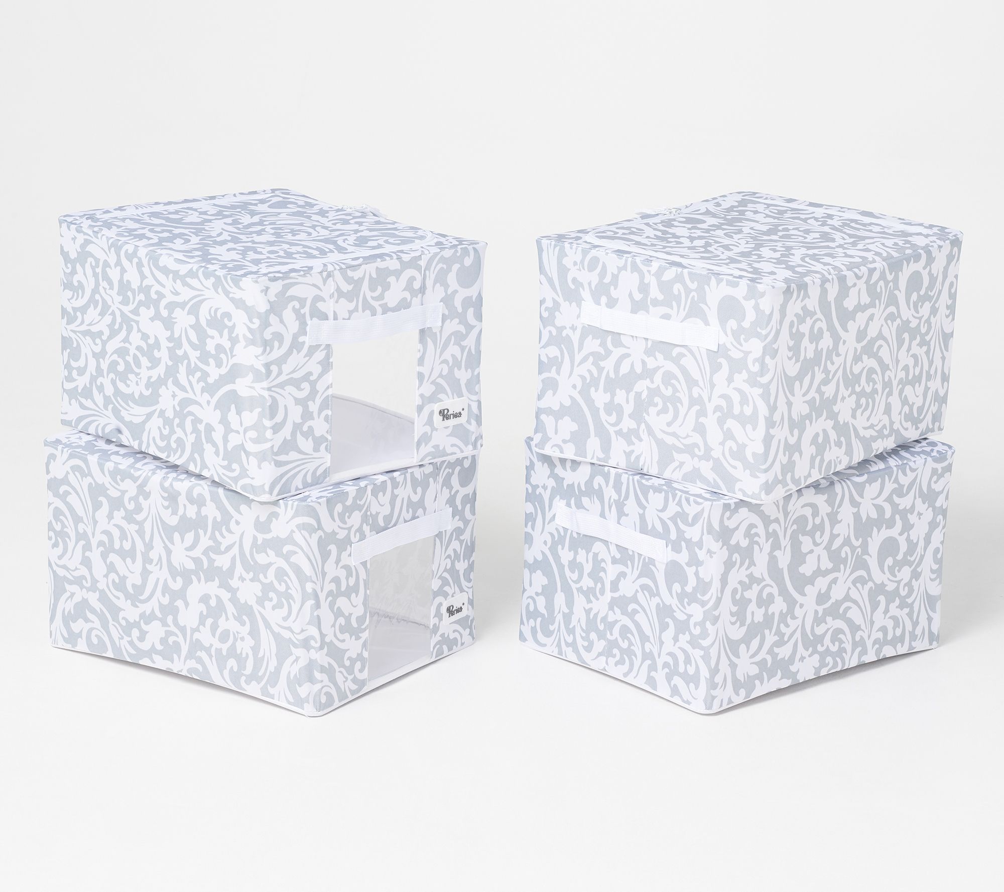 Periea Set of 4 Small Collapsible Storage Boxes