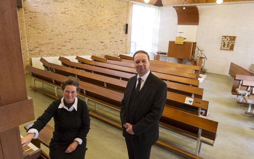 De zware gereformeerde gemeente van Oostvoorne heeft een lichte tuin