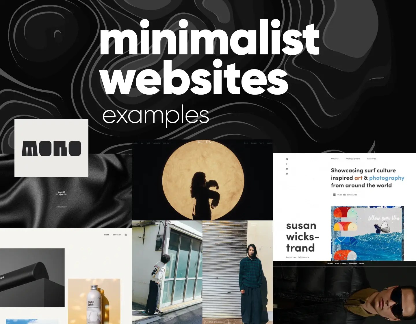30 Creative Minimalist Website Examples You Need To See