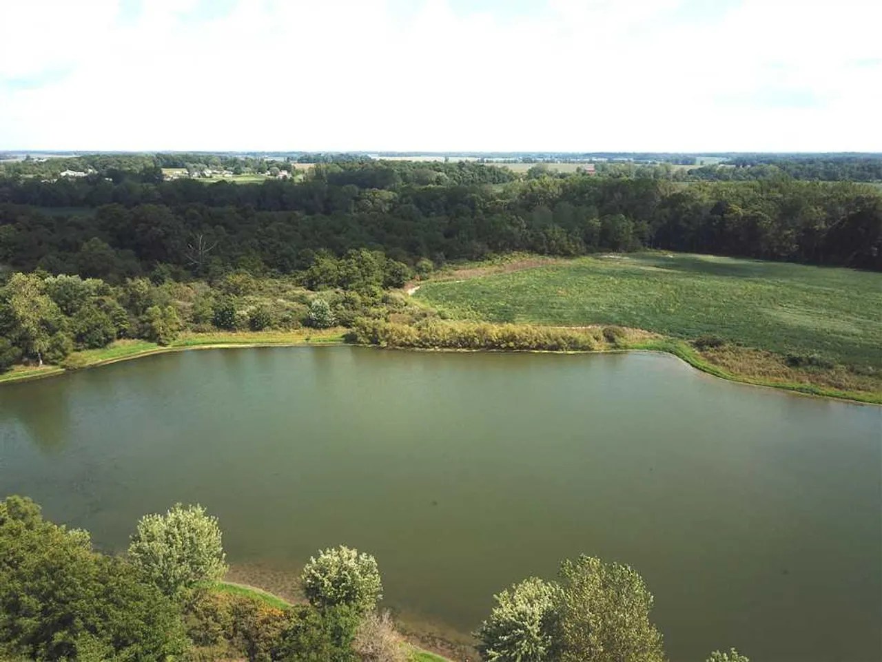 70+/ AcresTillable, Farm, Pond, Barn Eaton, IndianaLand For Sale