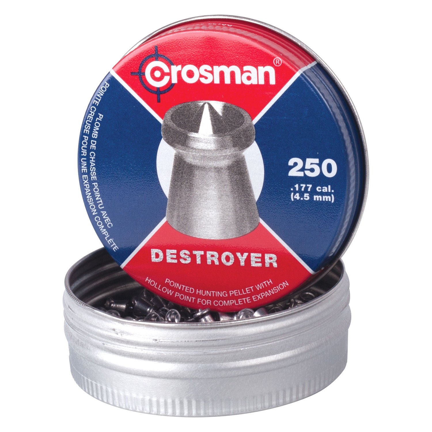 Crosman® DS177 Destroyer .177 Lead 7.4 g Pointed Pellets