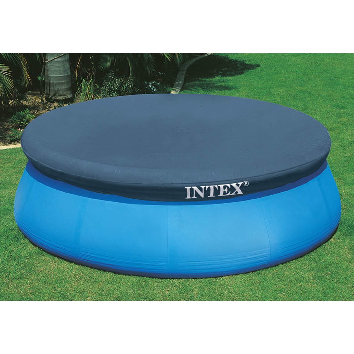 Intex® 28023E Easy Set™ 15'Dia Blue Debris Pool Cover