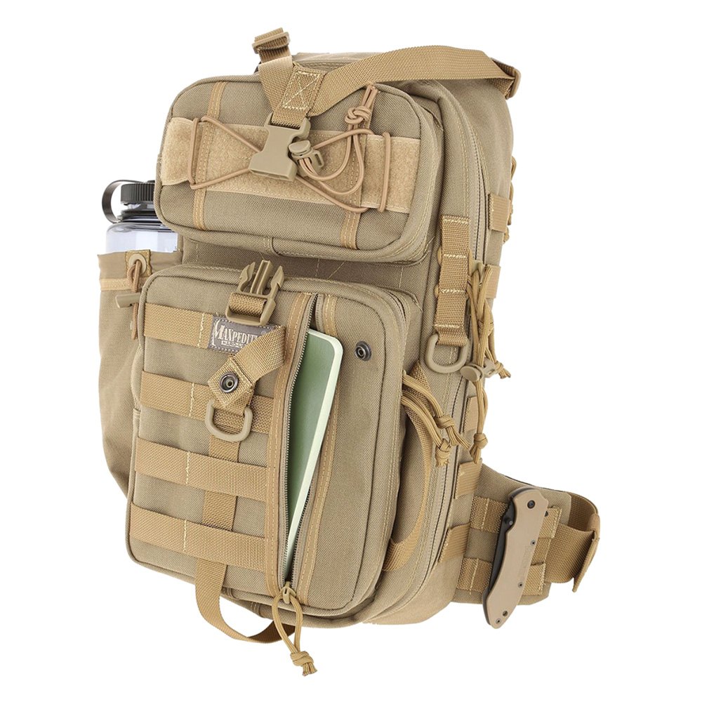 Maxpedition® 0431B Sitka™ 15 L Black Sling Pack