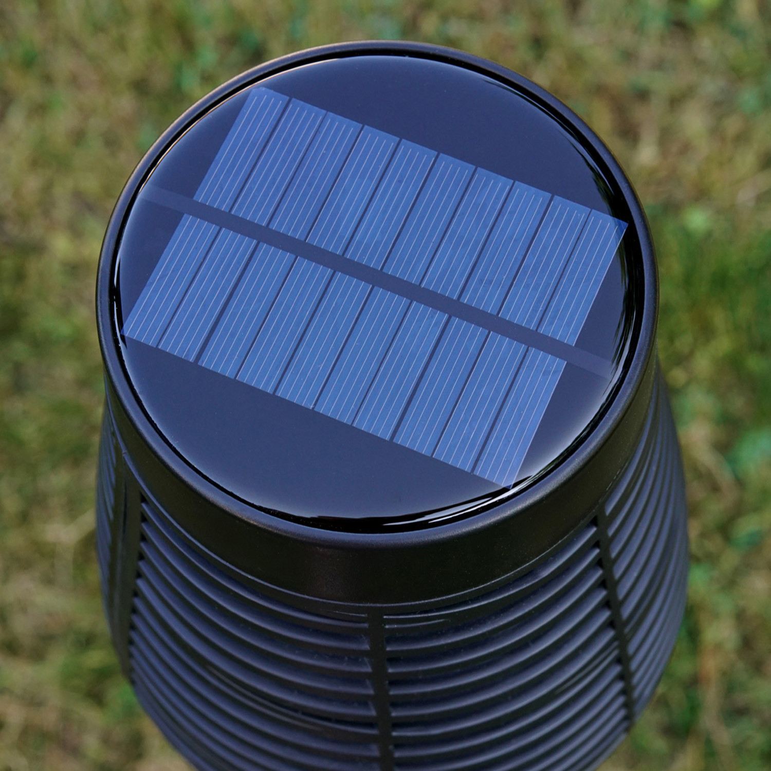 PIC® DFST Solar Bug Zapper Torch with Flaming LED
