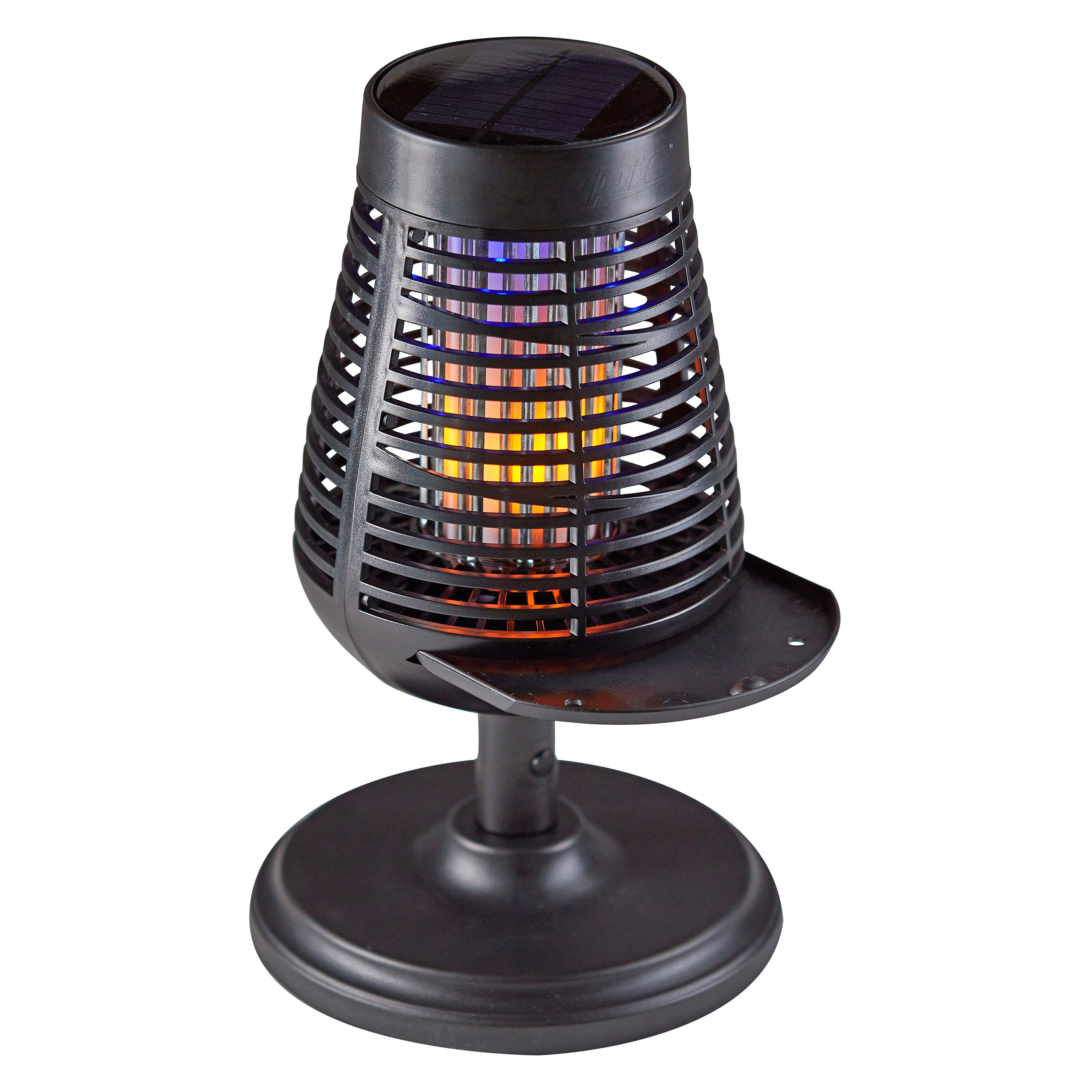 PIC® DFST Solar Bug Zapper Torch with Flaming LED