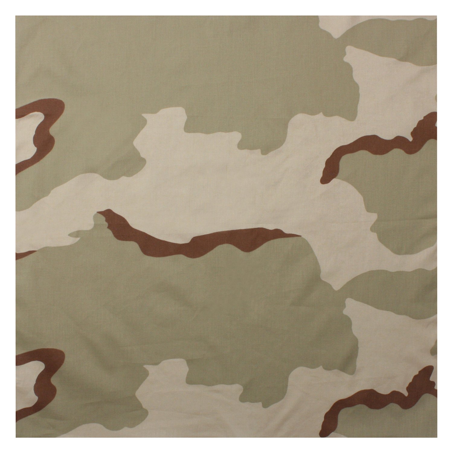 Rothco® 4040 22" x 22" TriColor Desert Camo Bandana