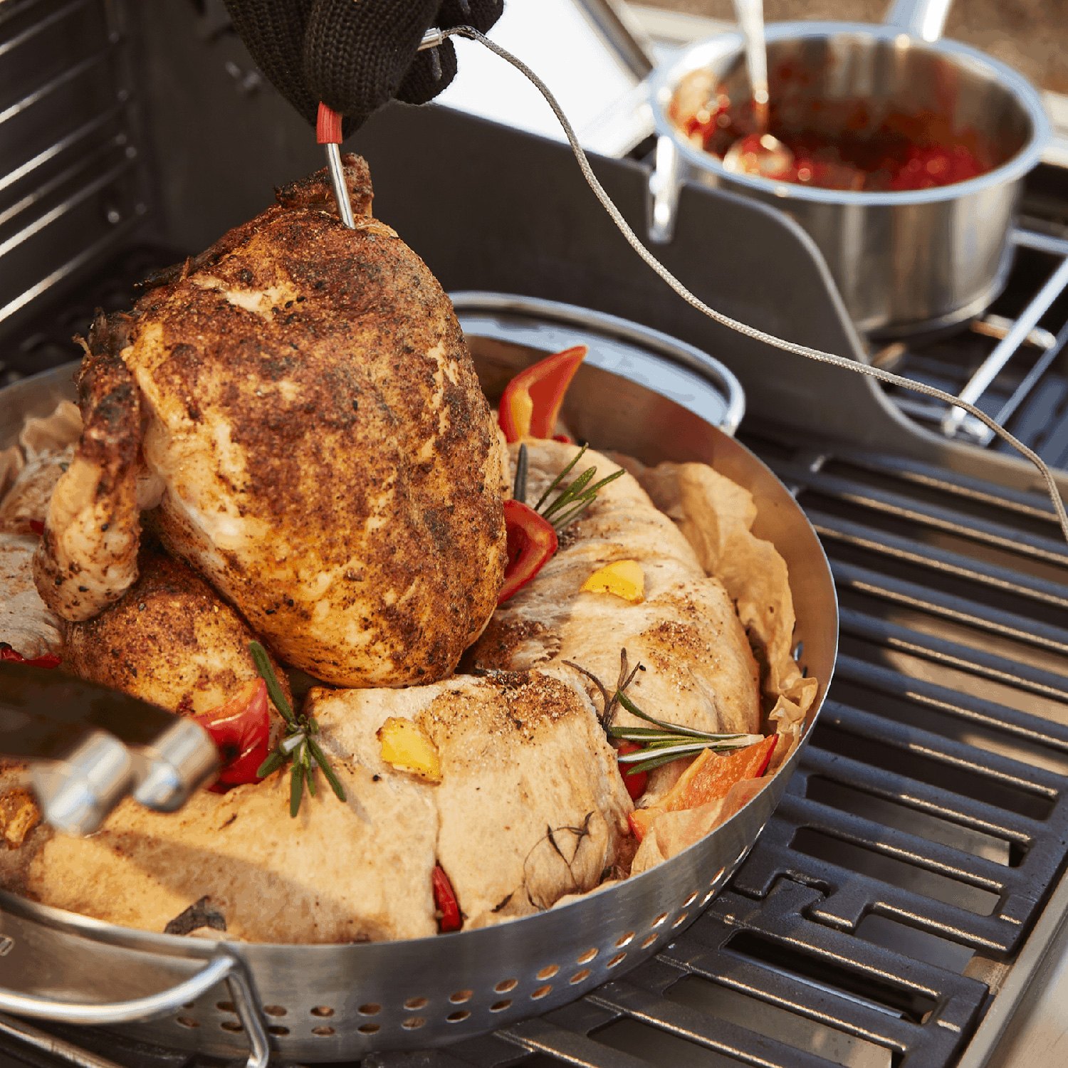 er® 8838 2in1 Poultry Roaster