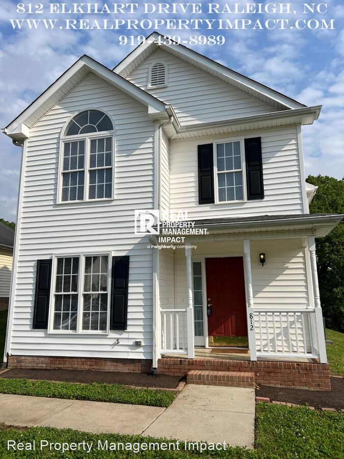 812 Elkhart Dr Raleigh, NC House for Rent Rentable
